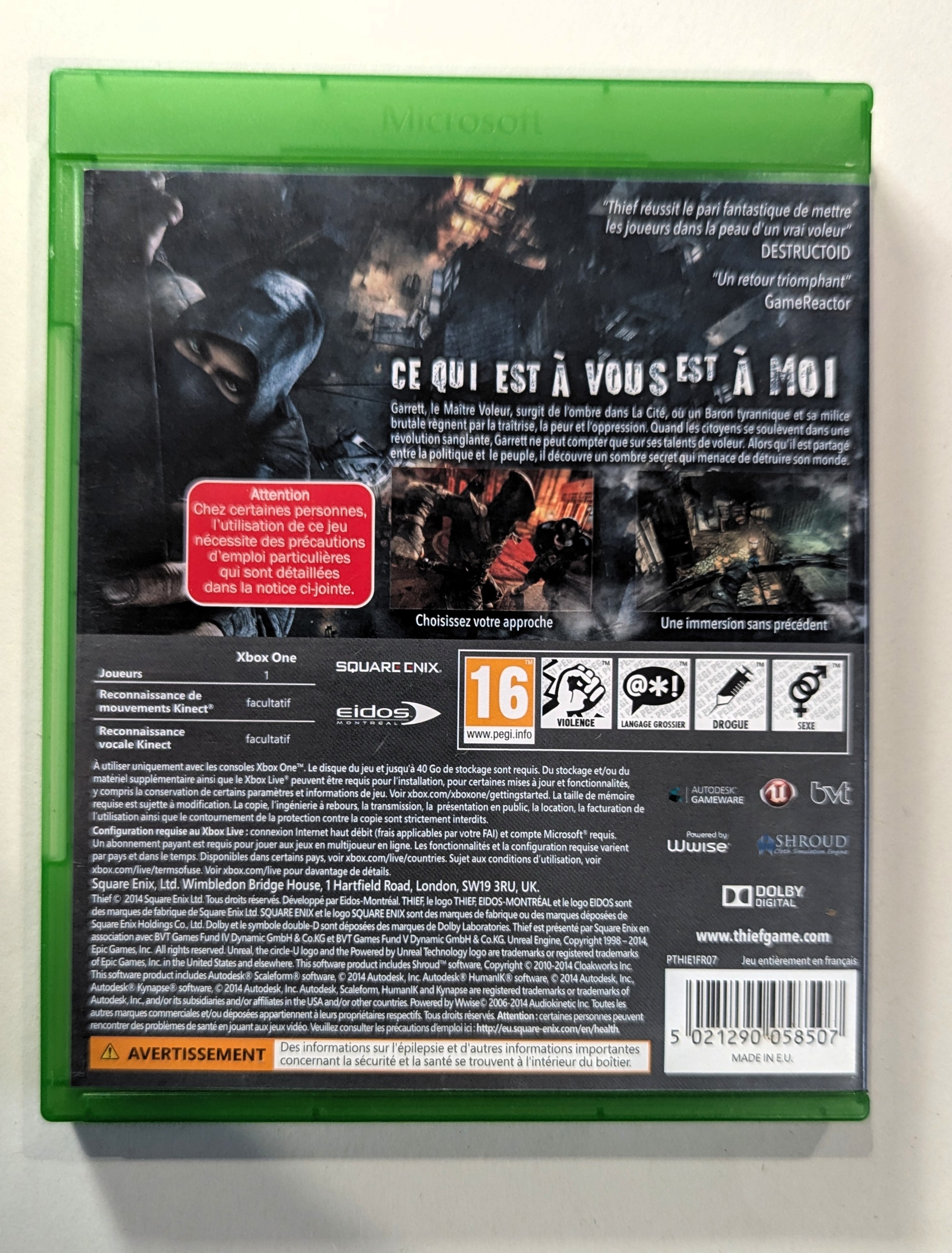 Thieft Xbox One
