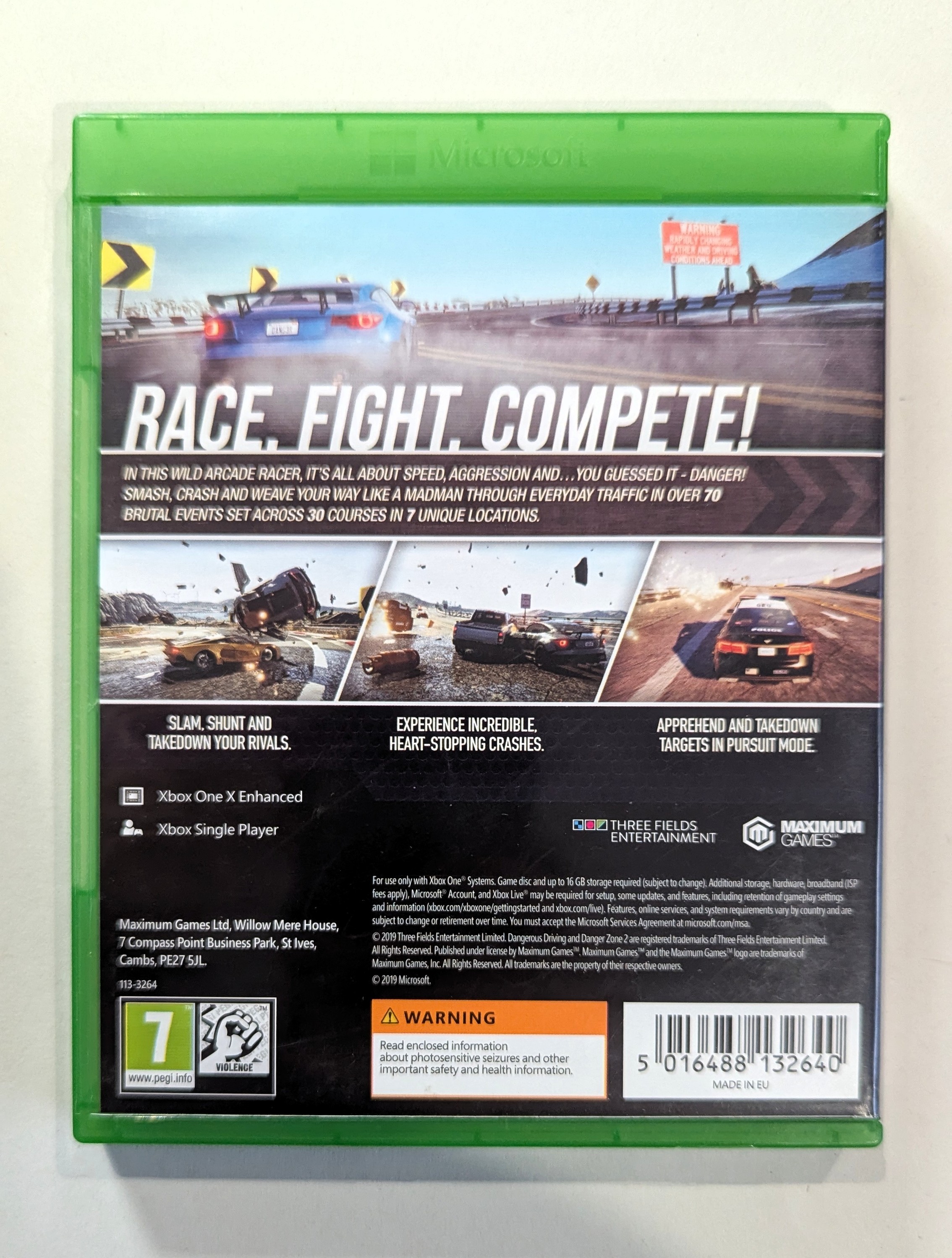 Dangerous Dr1v1ng Xbox one