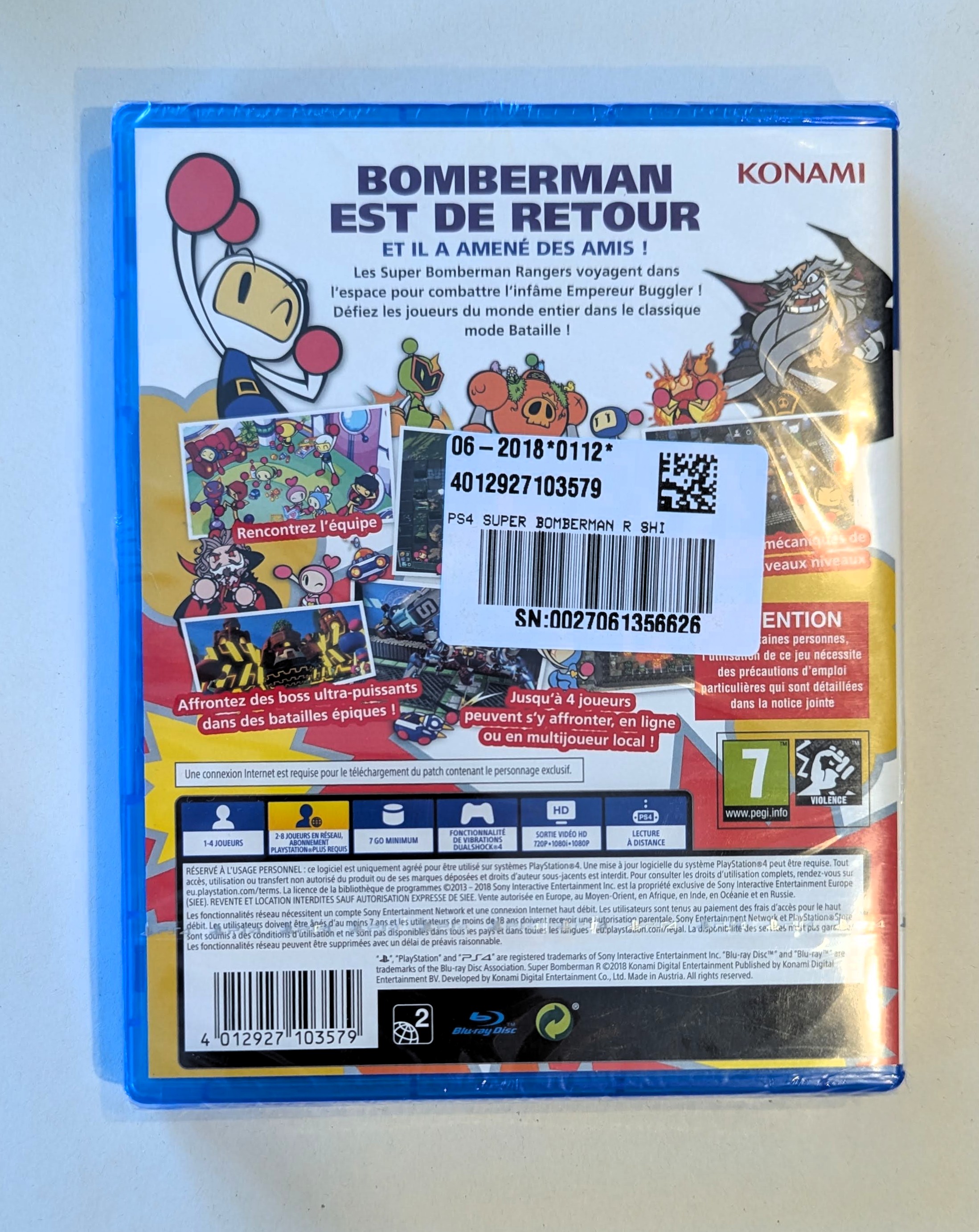 Super Bomberman R - Shiny Edition PS4