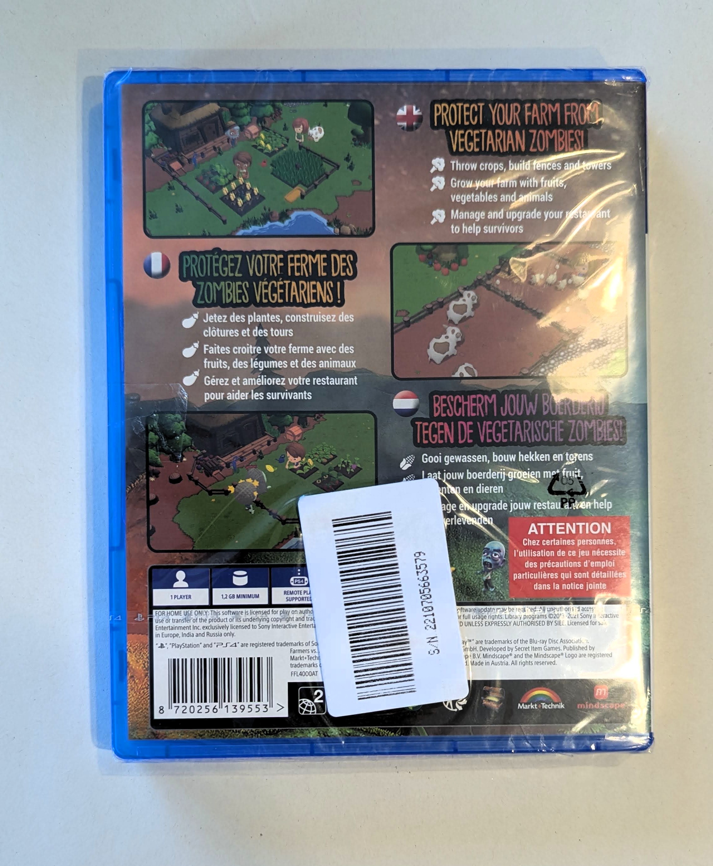 Farmers Vs Zombies PS4