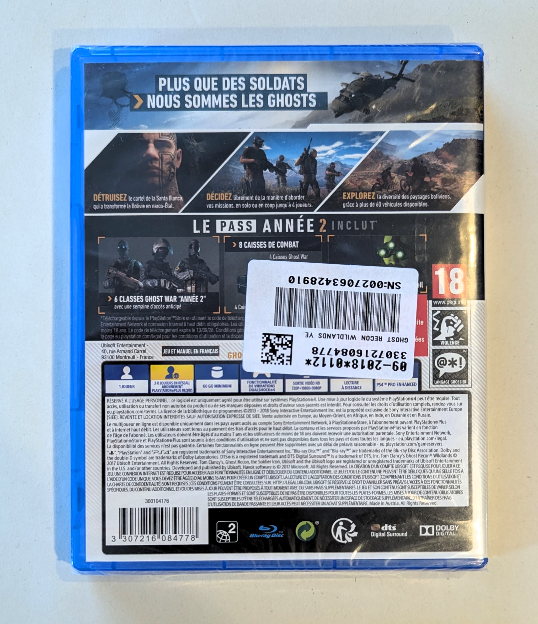 Ghost Recon Wildlands - Gold Edition Year 2 PS4