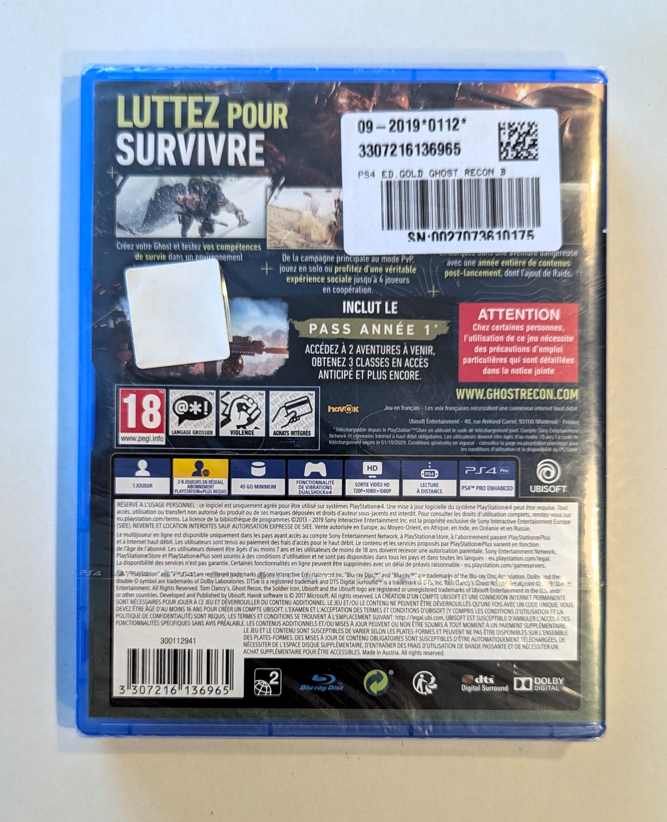 Tom Clancy's Ghost Recon Breakpoint - Edition Gold PS4