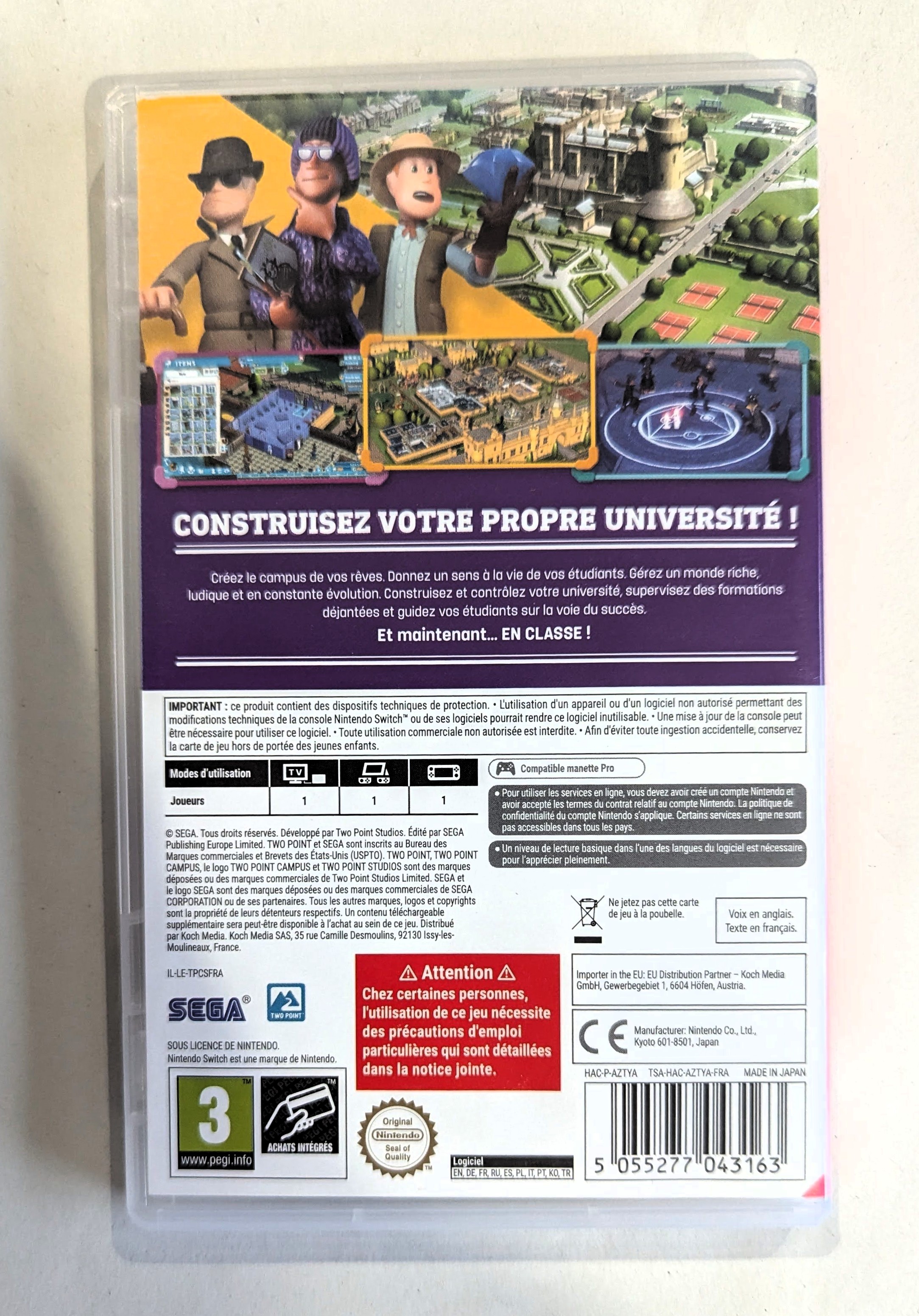 Two Point Campus Enrolment Switch 