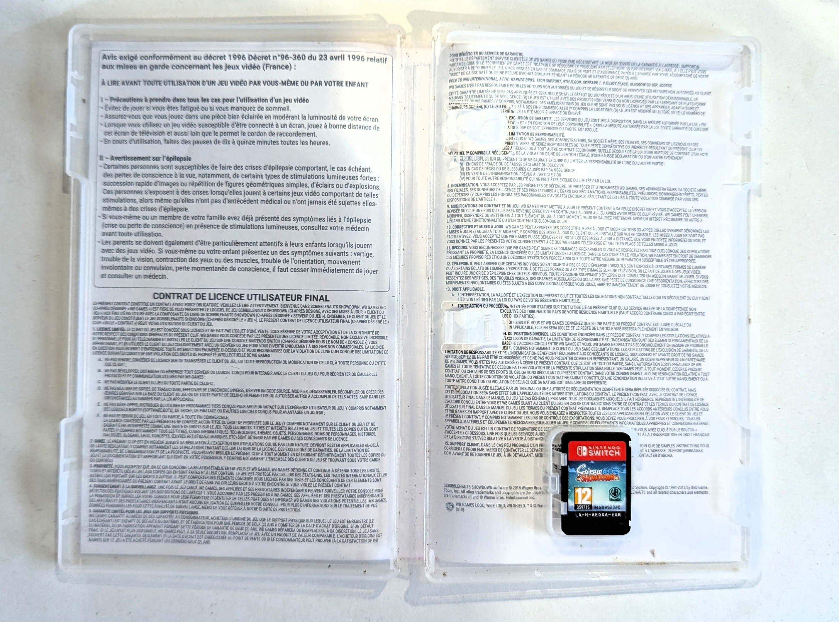 Scribblenauts Showdown Switch