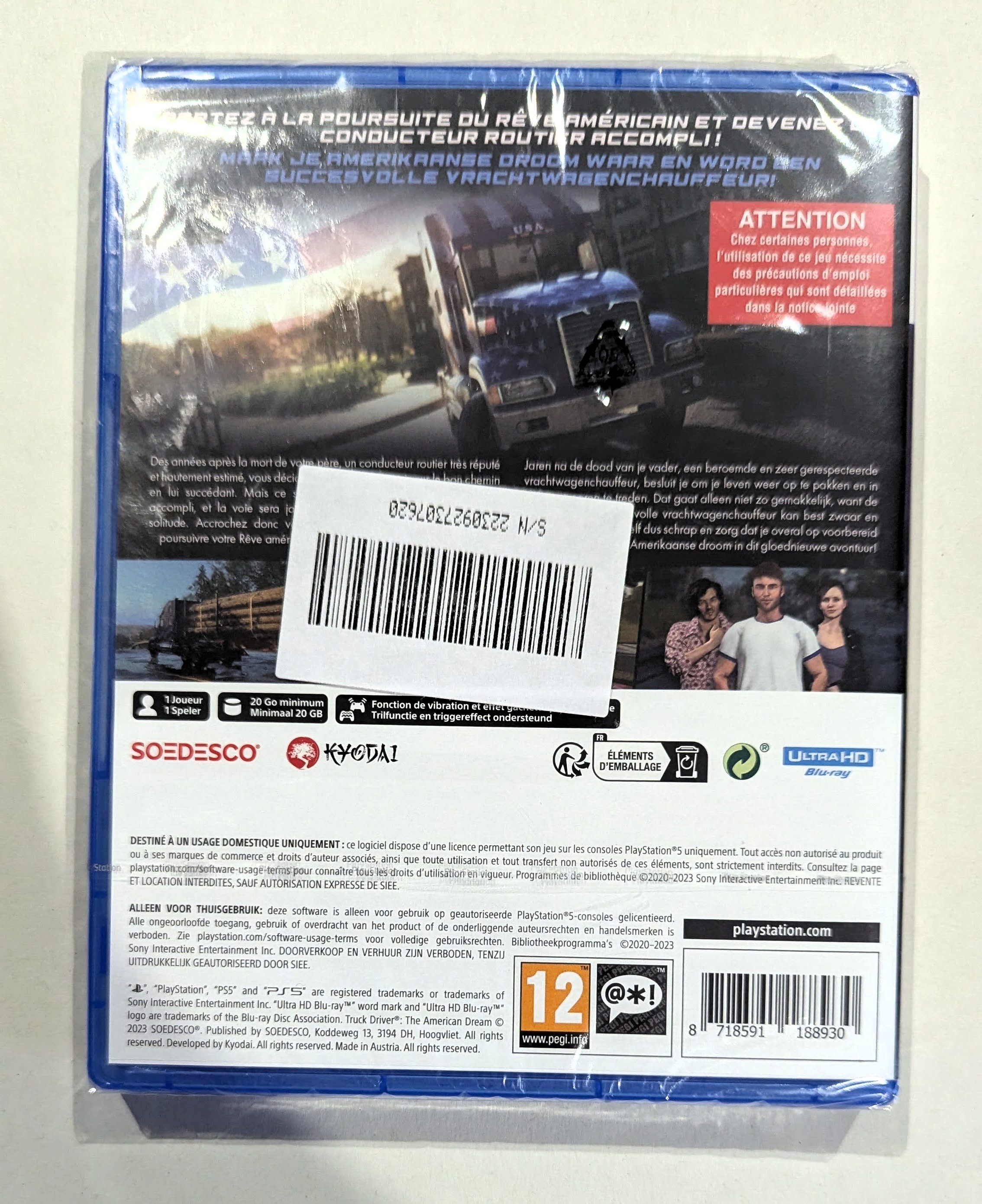 Truck Driver The American Dream PS5