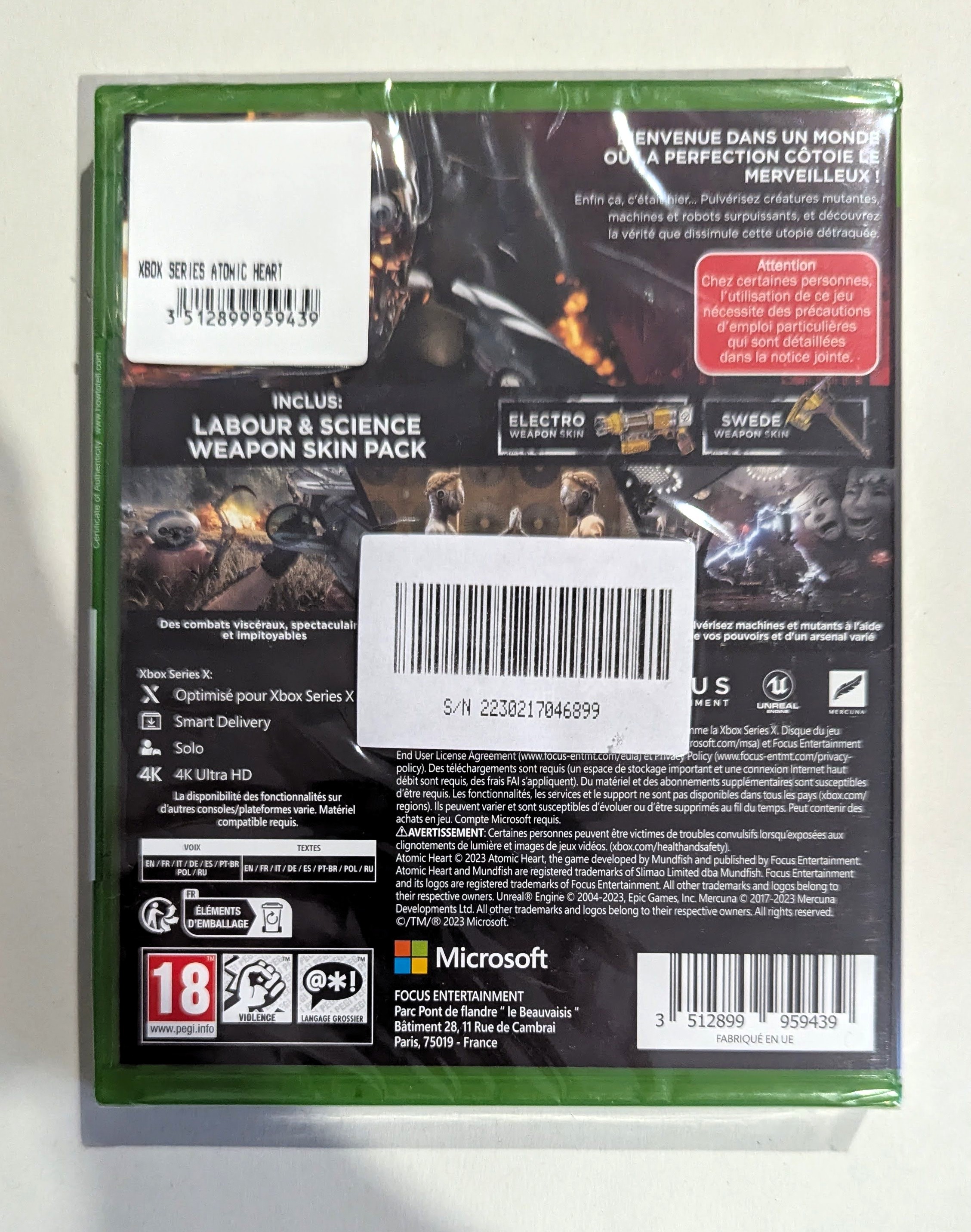 Atomic Heart Xbox Series X