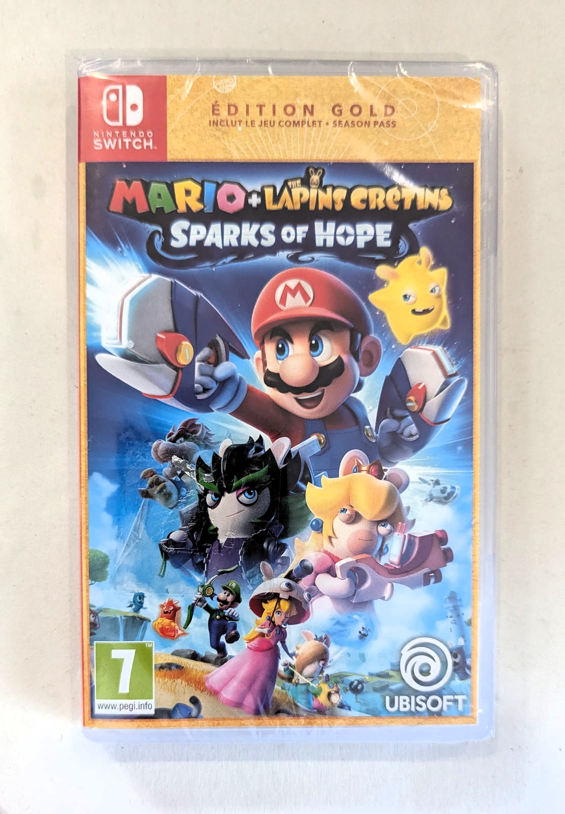 Mario et les Lapins Crétins : Sparks of Hope : Édition Gold Switch
