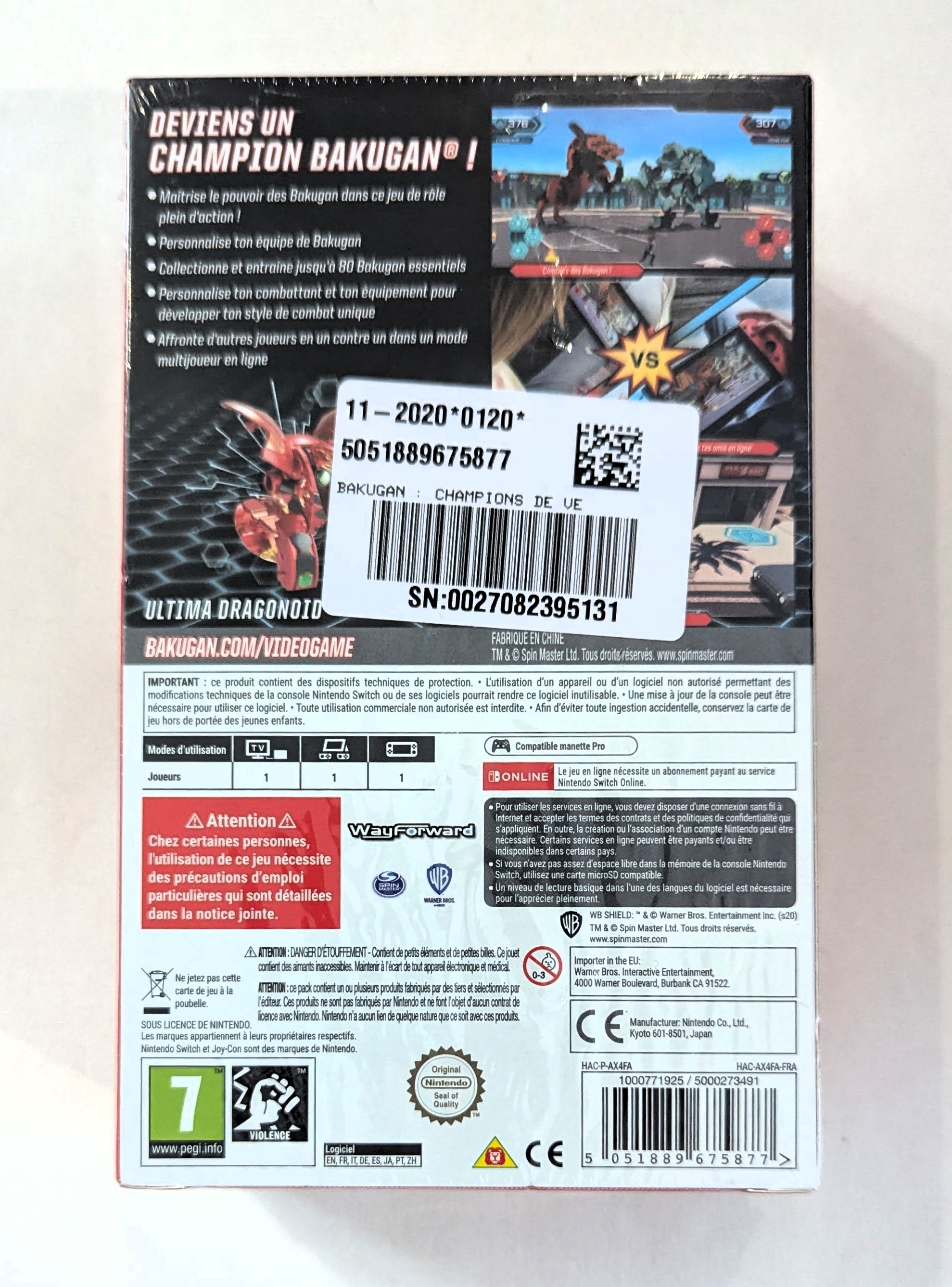 Bakugan : Champions De Vestroia - Edition Deluxe Switch 