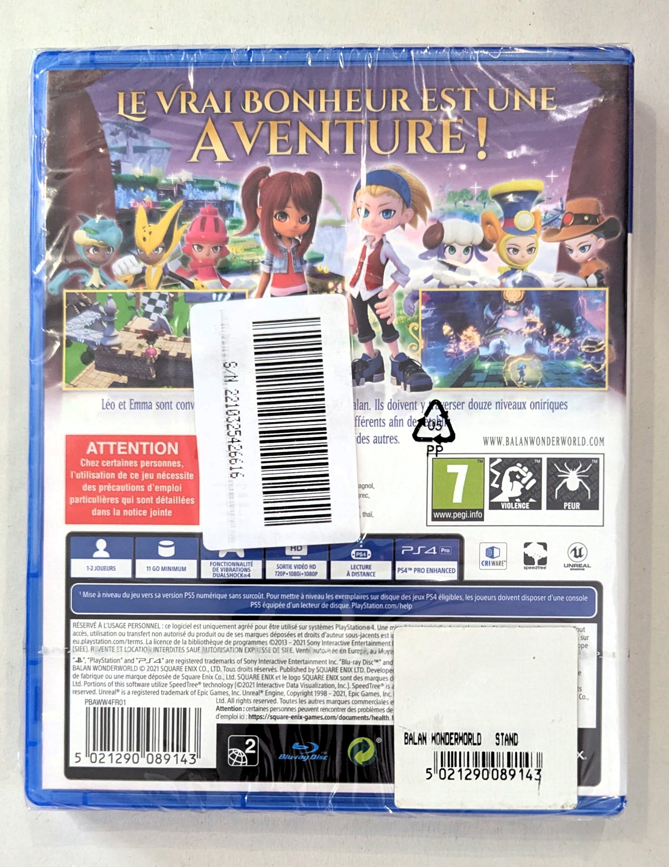 Balan Wonderworld PS4