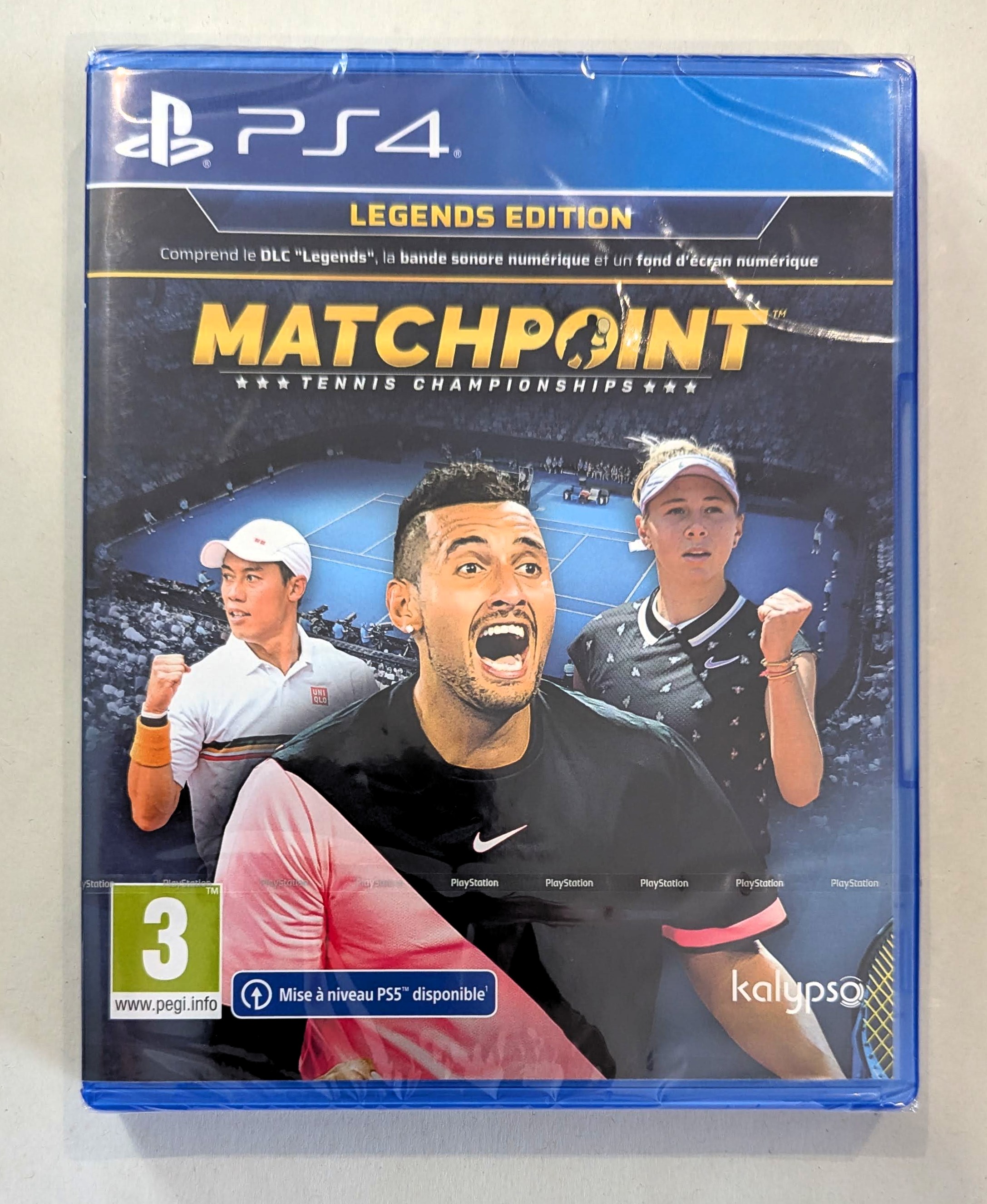 Matchpoint : Tennis Championships - Legends Editions PS4