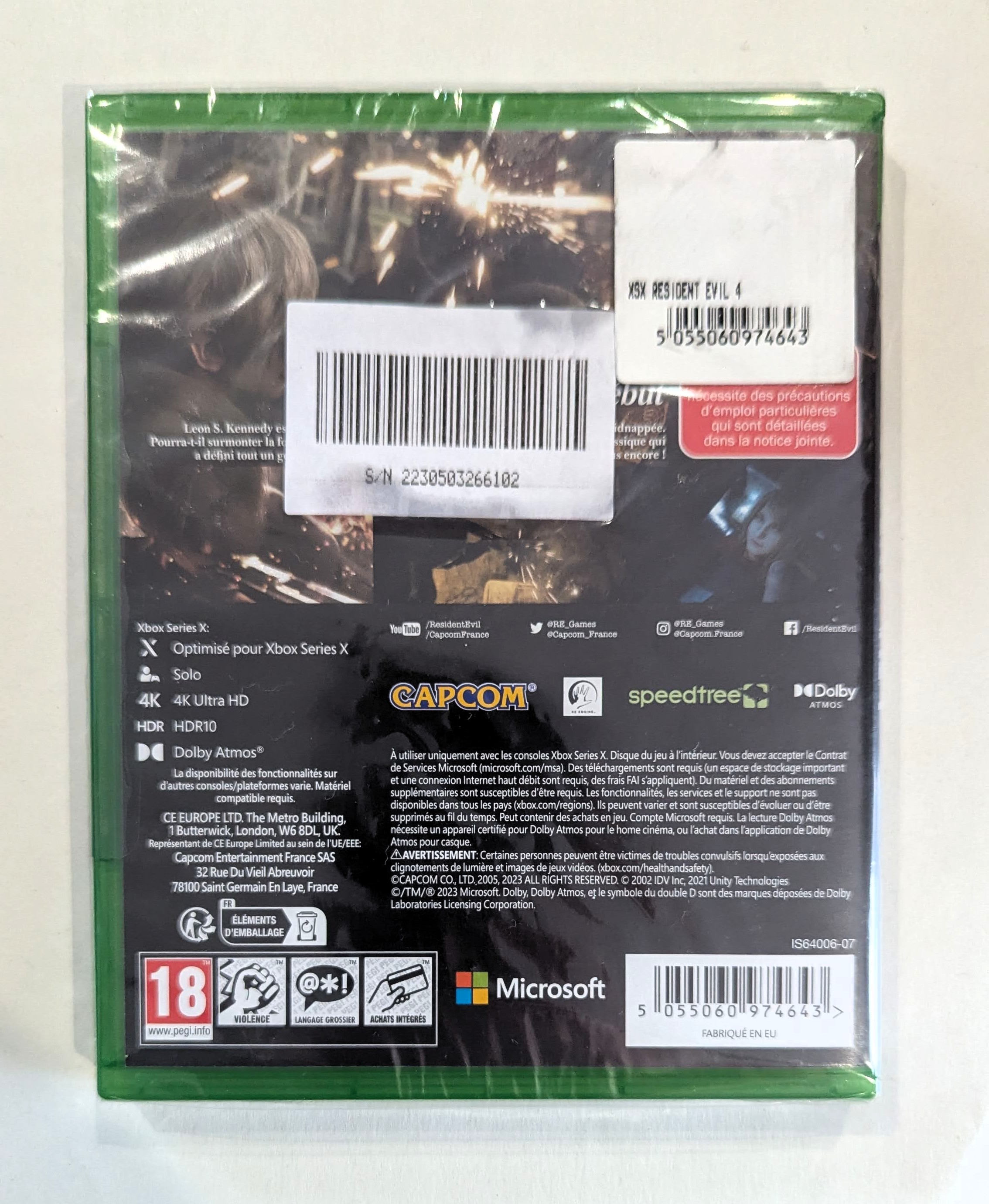 Resident Evil 4 Remake Xbox Series X