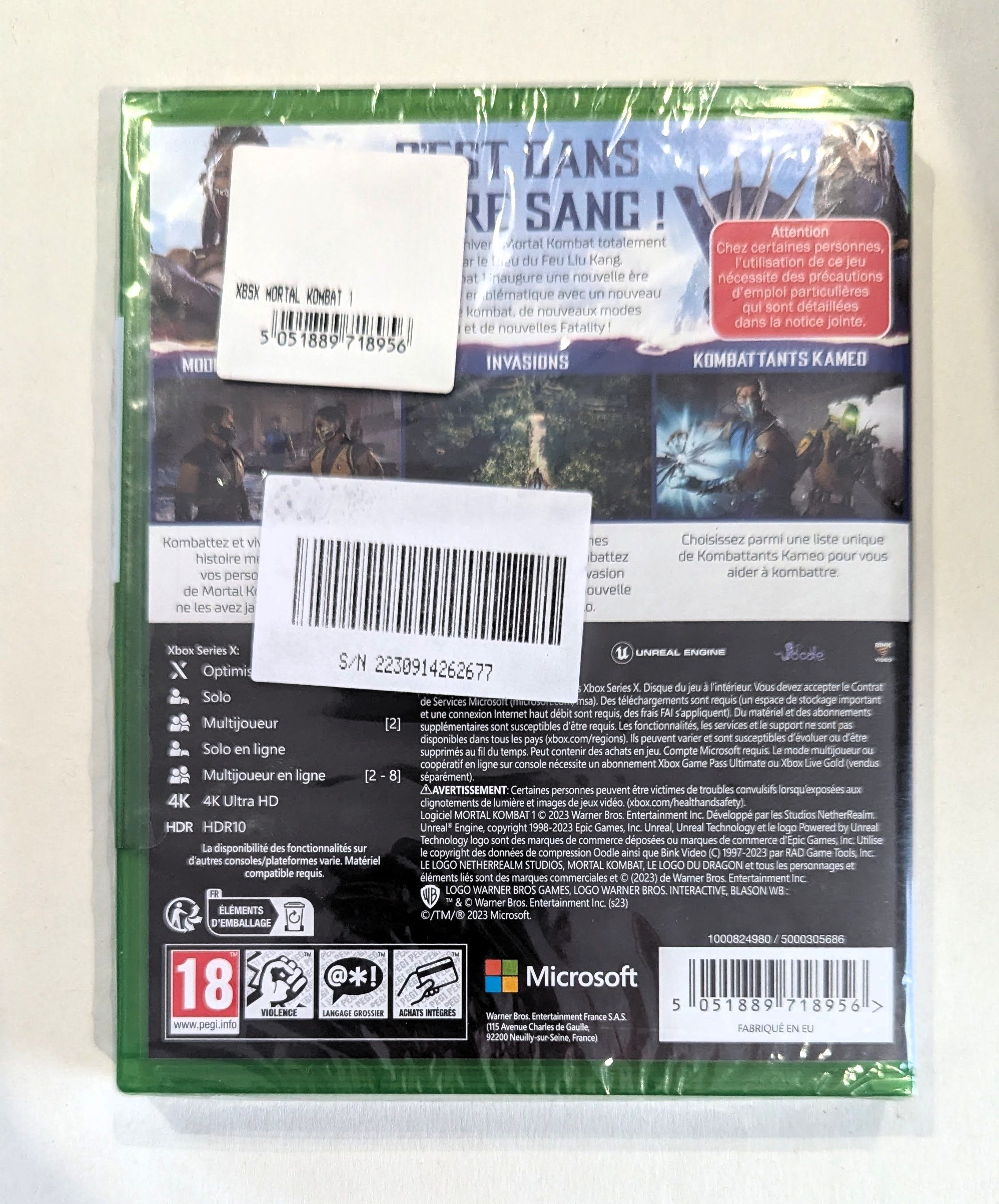 Mortal Kombat 1 Xbox Series X