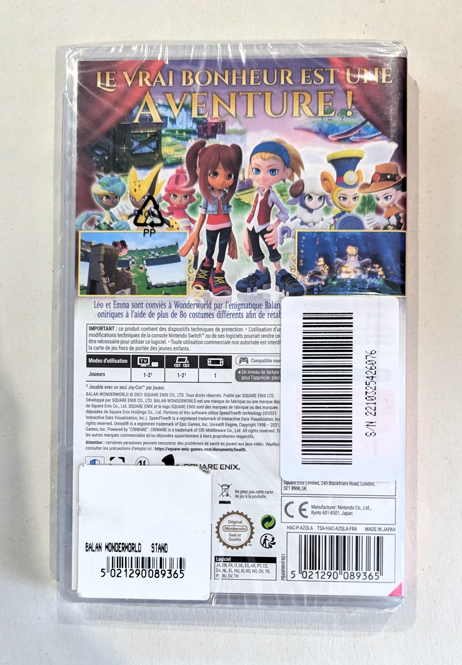 Balan Wonderworld Switch