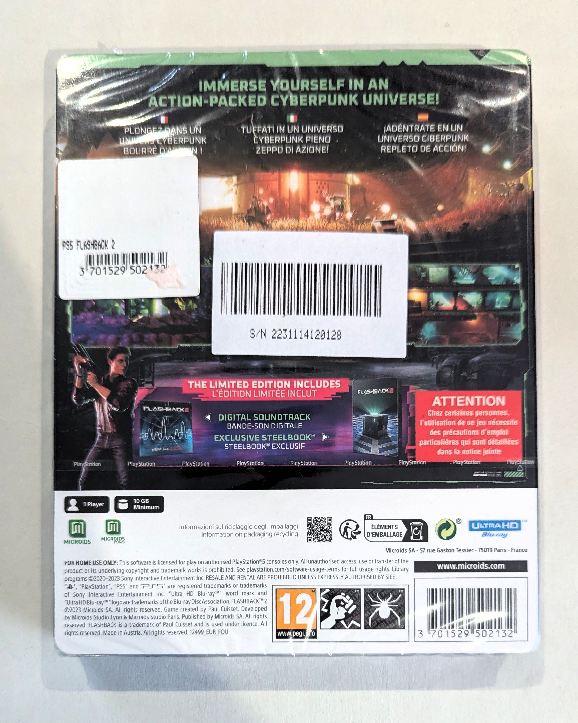 Flashback 2 : Limited Edtion PS5