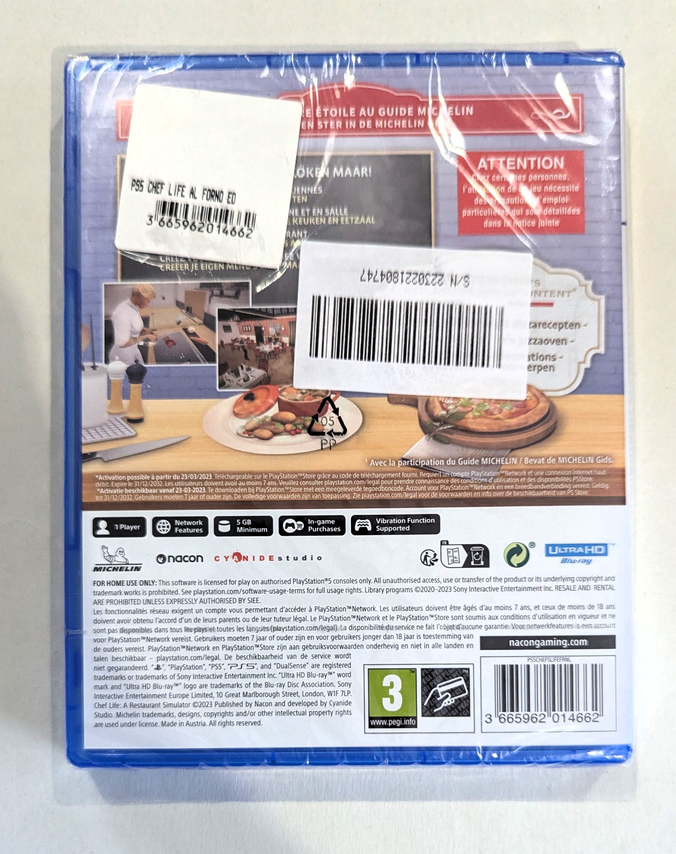 Chef Life : A Restaurant Simulator PS5 