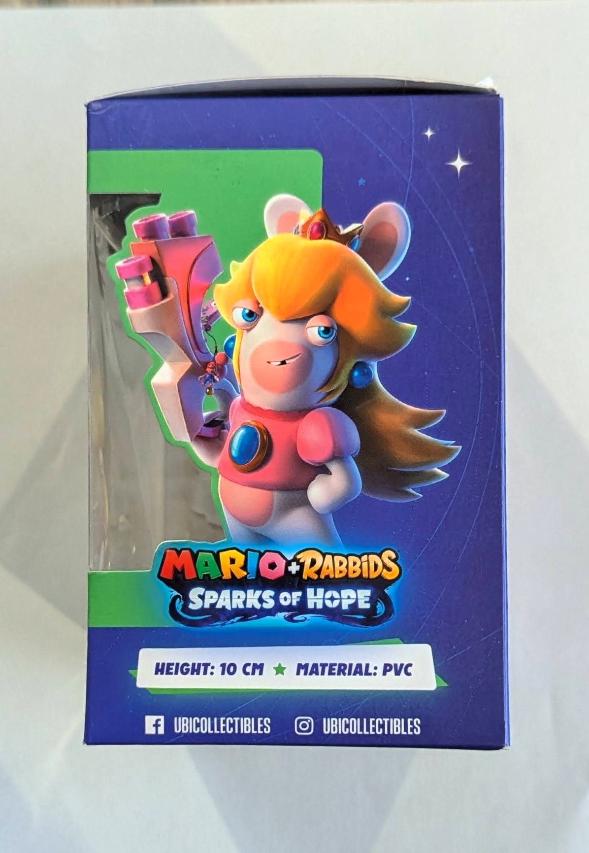 Figurine : Mario + The Lapins Cretins - Lapin Peach