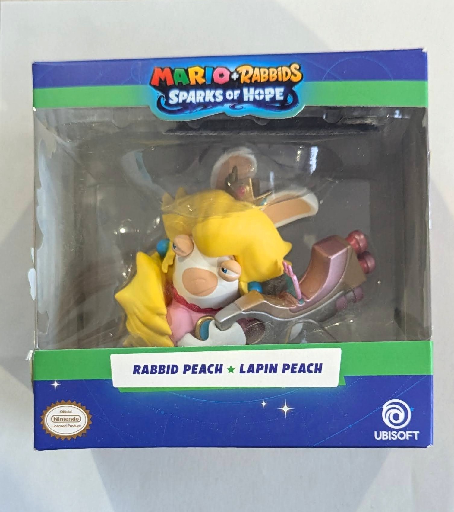 Figurine : Mario + The Lapins Cretins - Lapin Peach