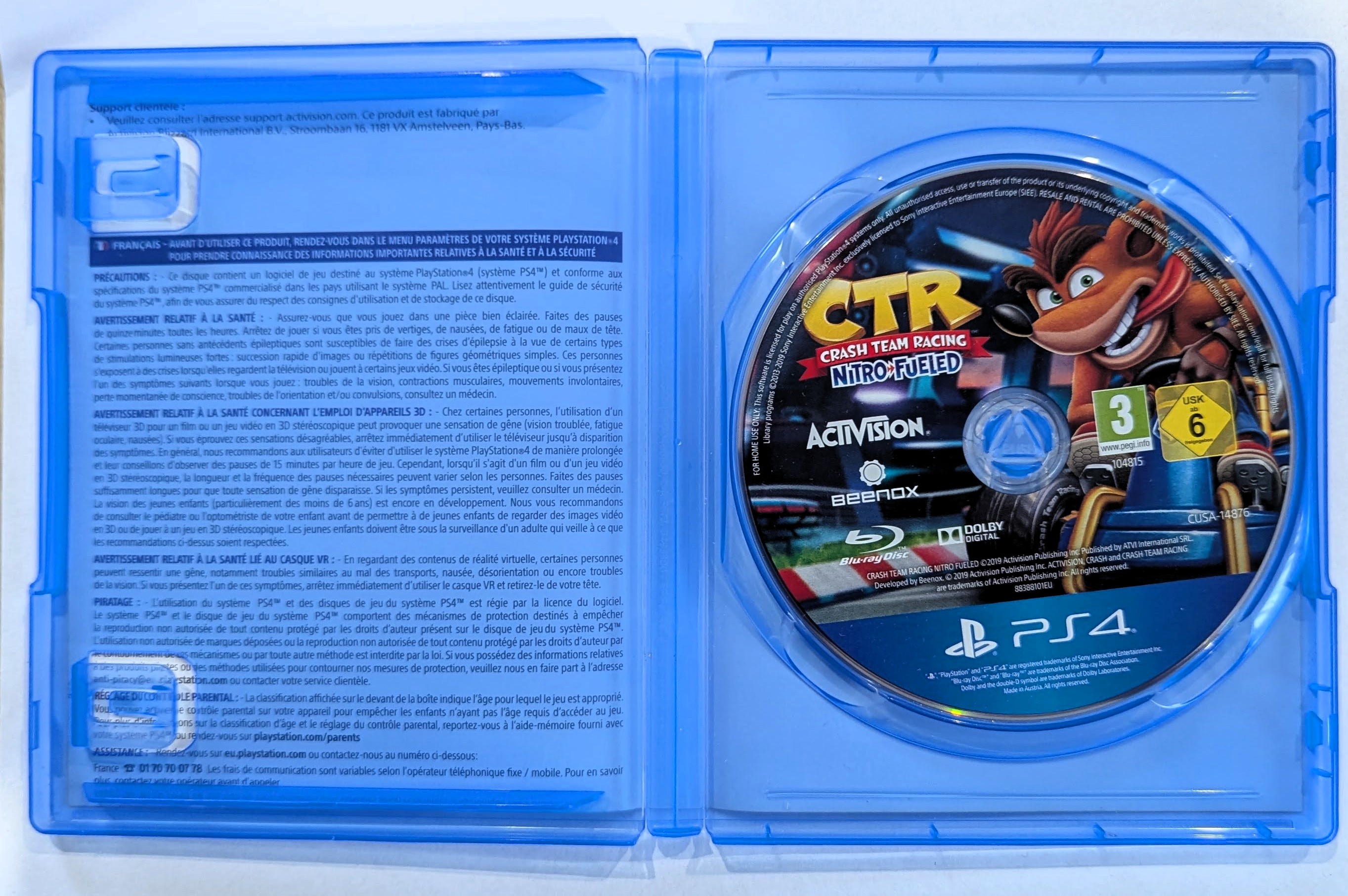 Crash Team Racing Nitro-Fueled PS4
