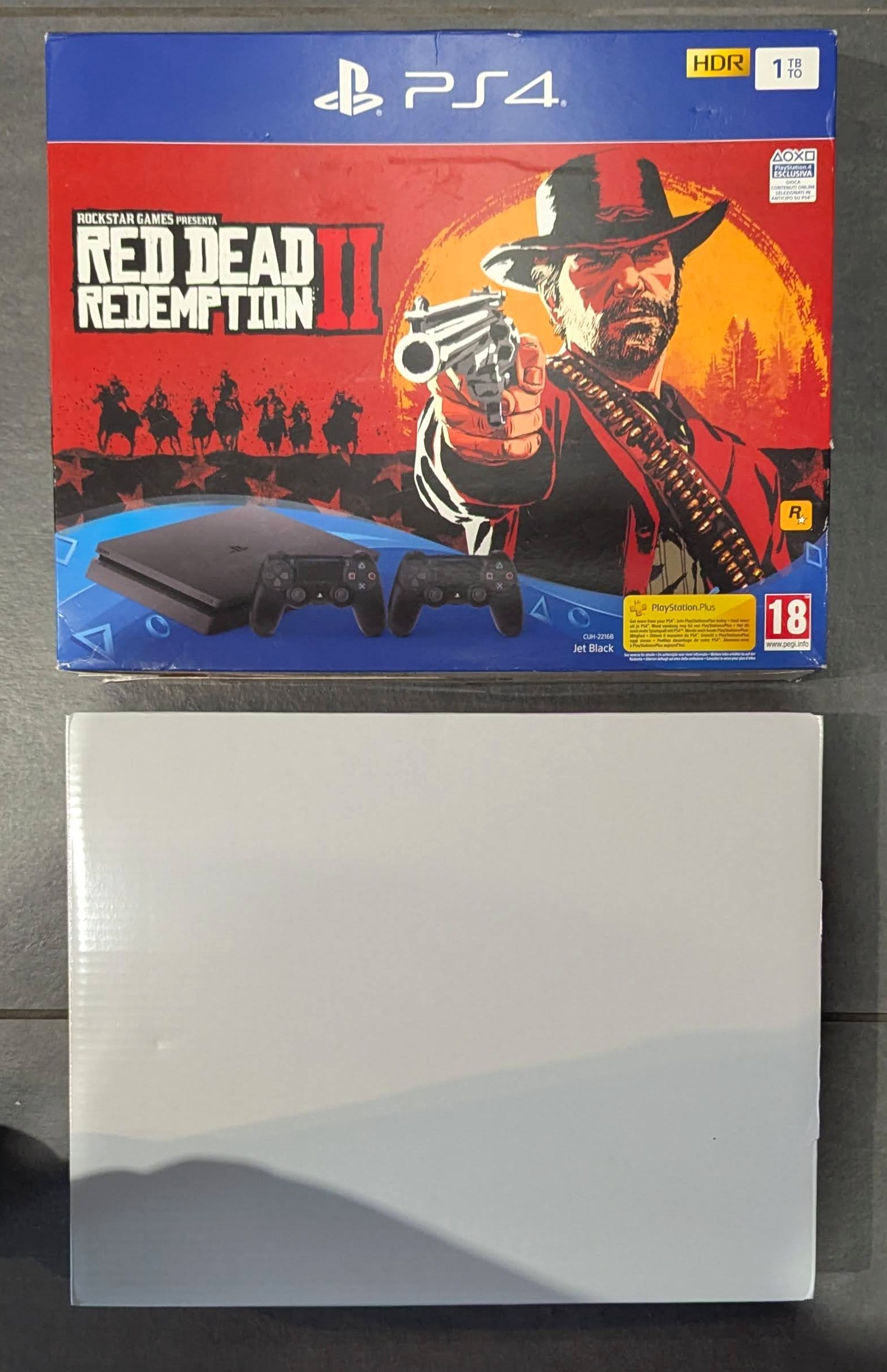 Pack PlayStation 4 Slim 500Go - Noir + Red Dead Redemption II