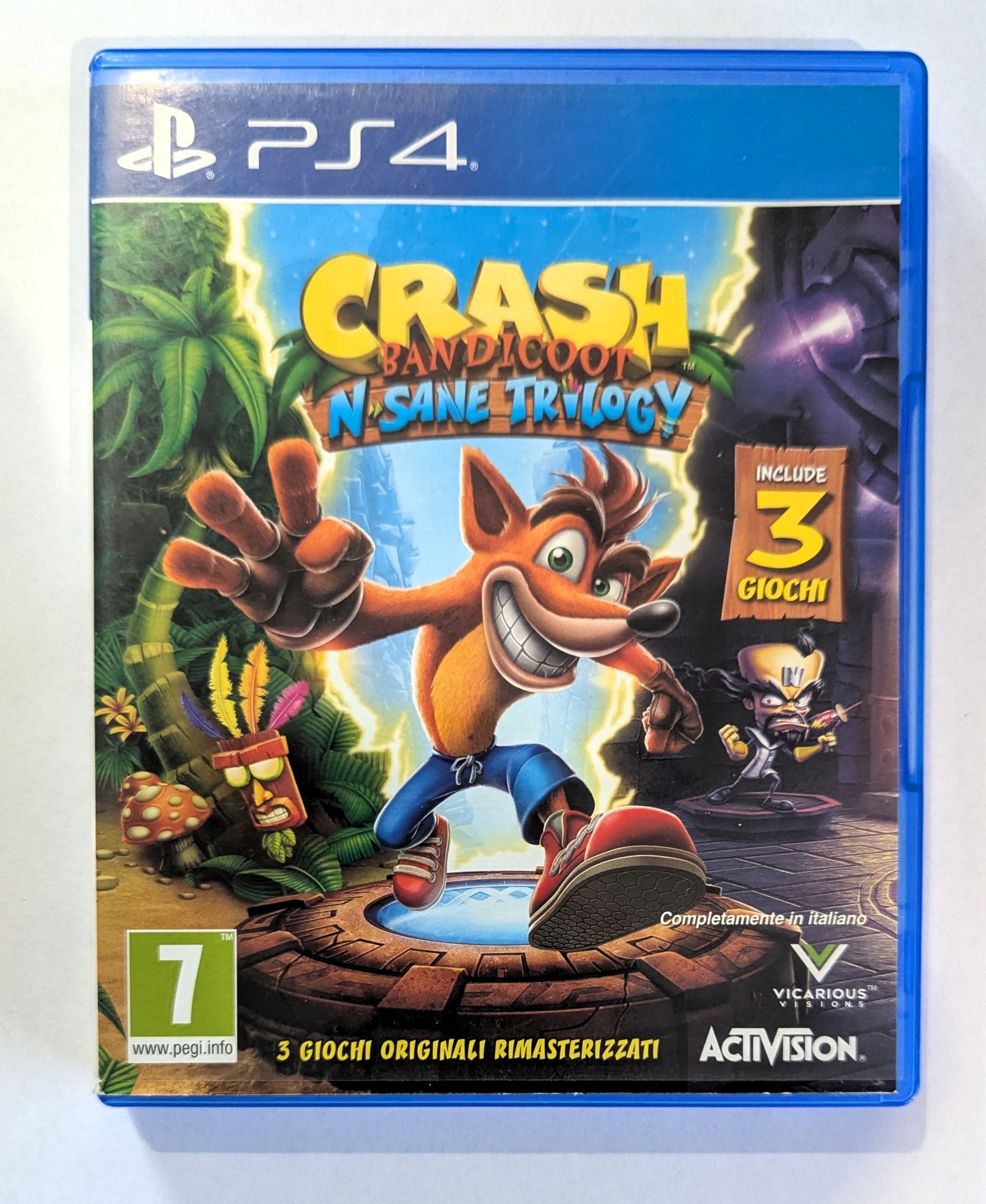 Crash Bandicoot N. Sane Trilogy pour PS4