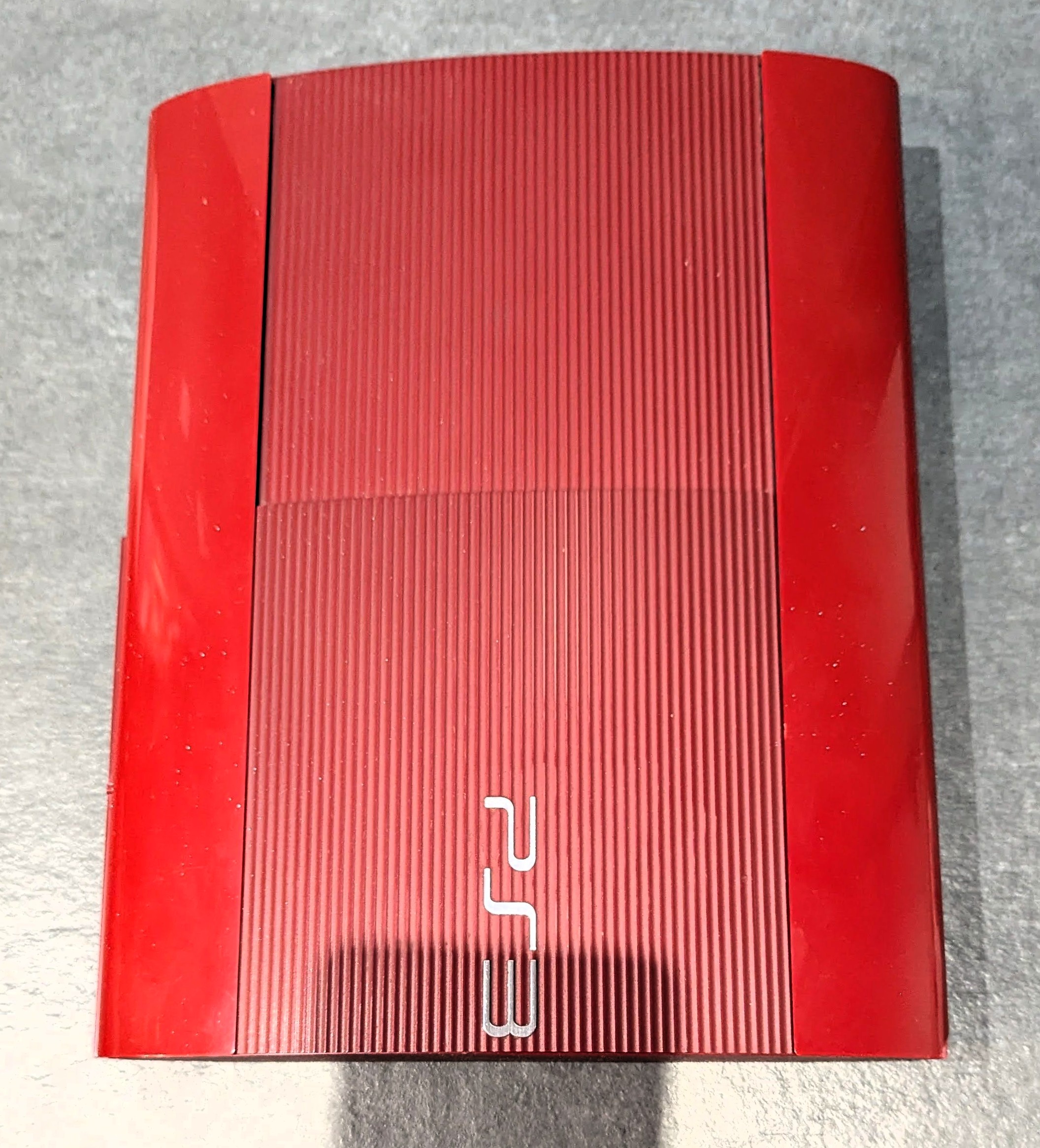 Console Sony Playstation 3 PS3 Ultra Slim Rouge CECH-4004C 500 GO