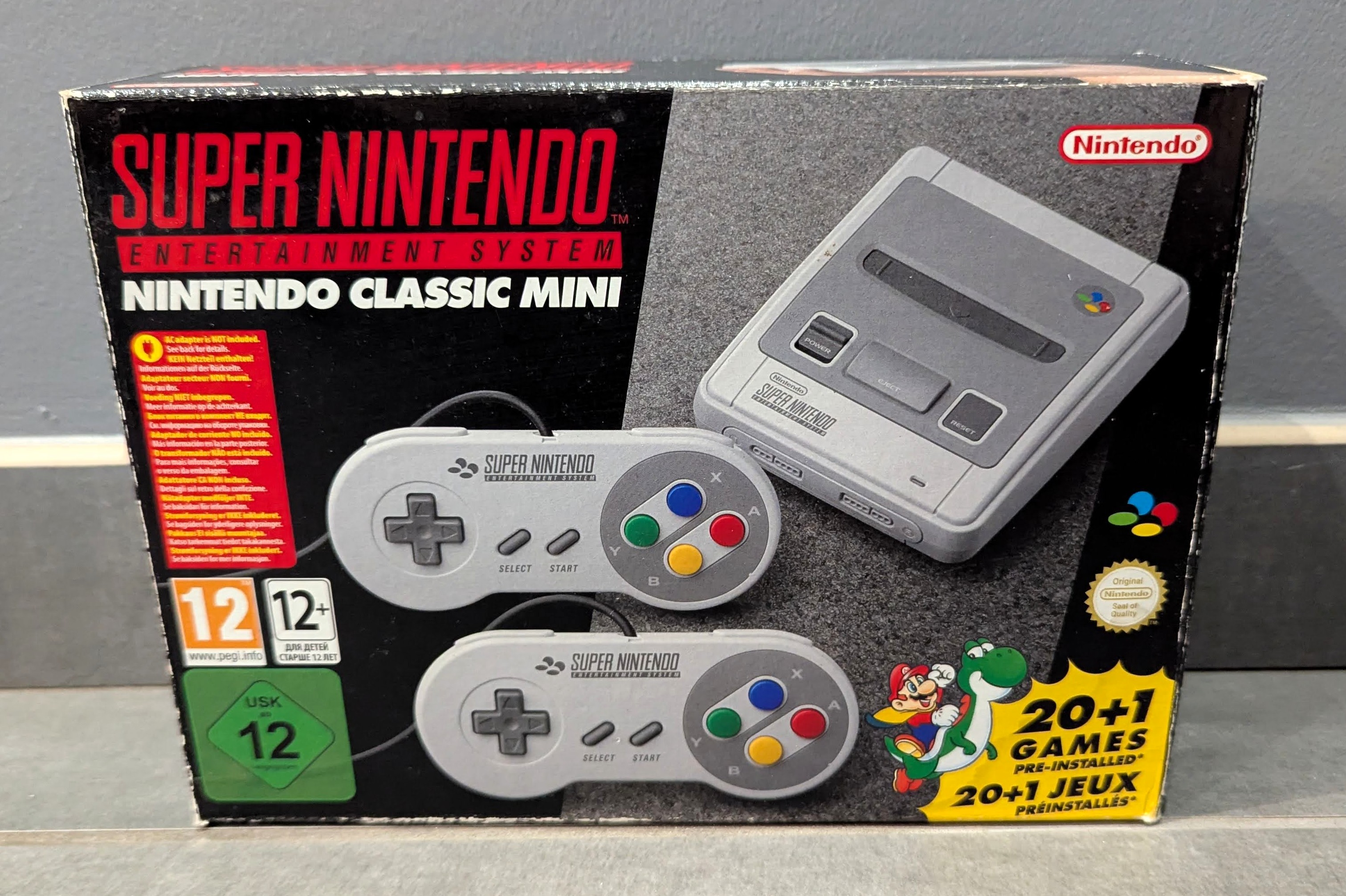 Console Nintendo Super NES Mini Classic Edition