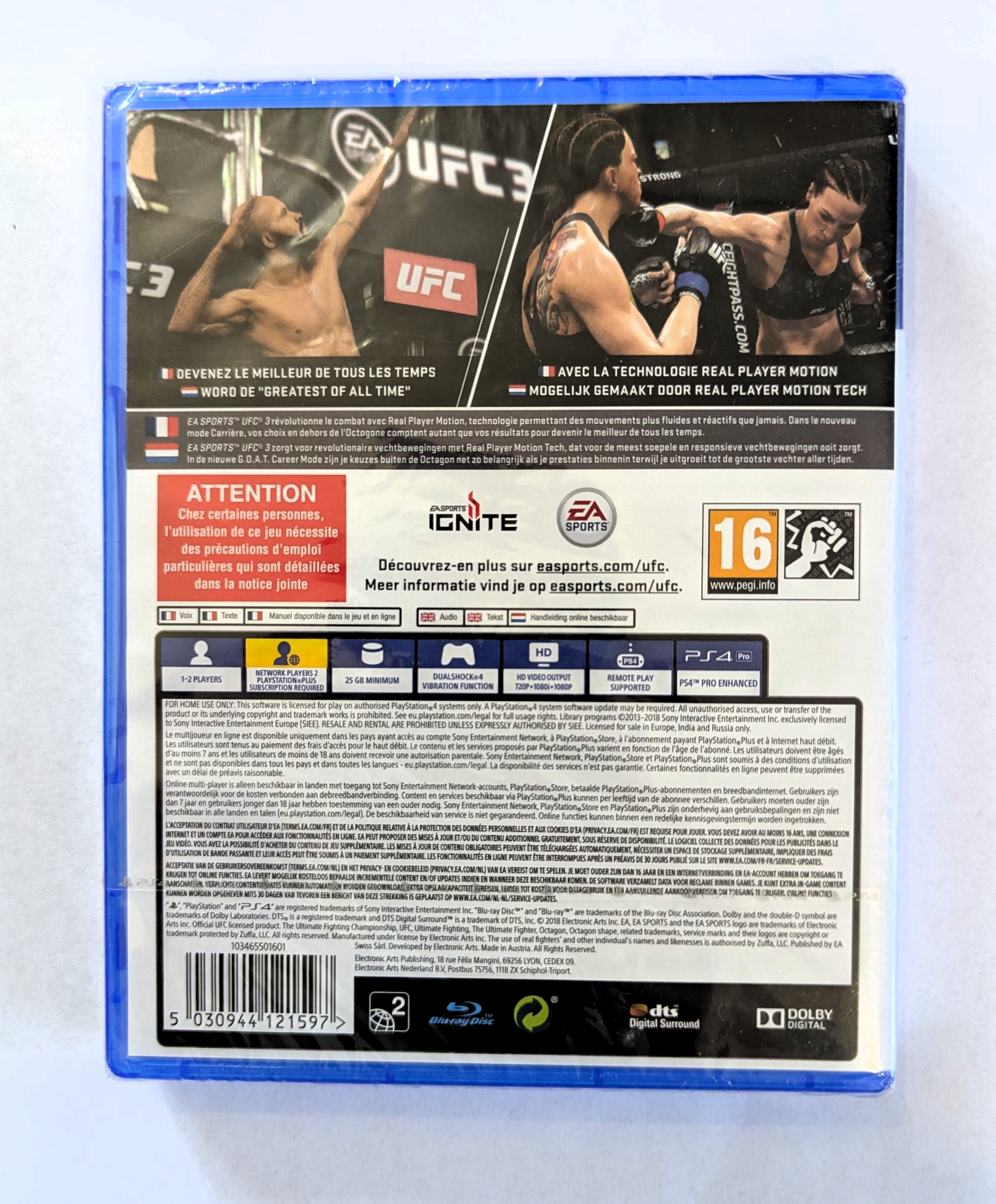 EA Sports UFC 3 PS4