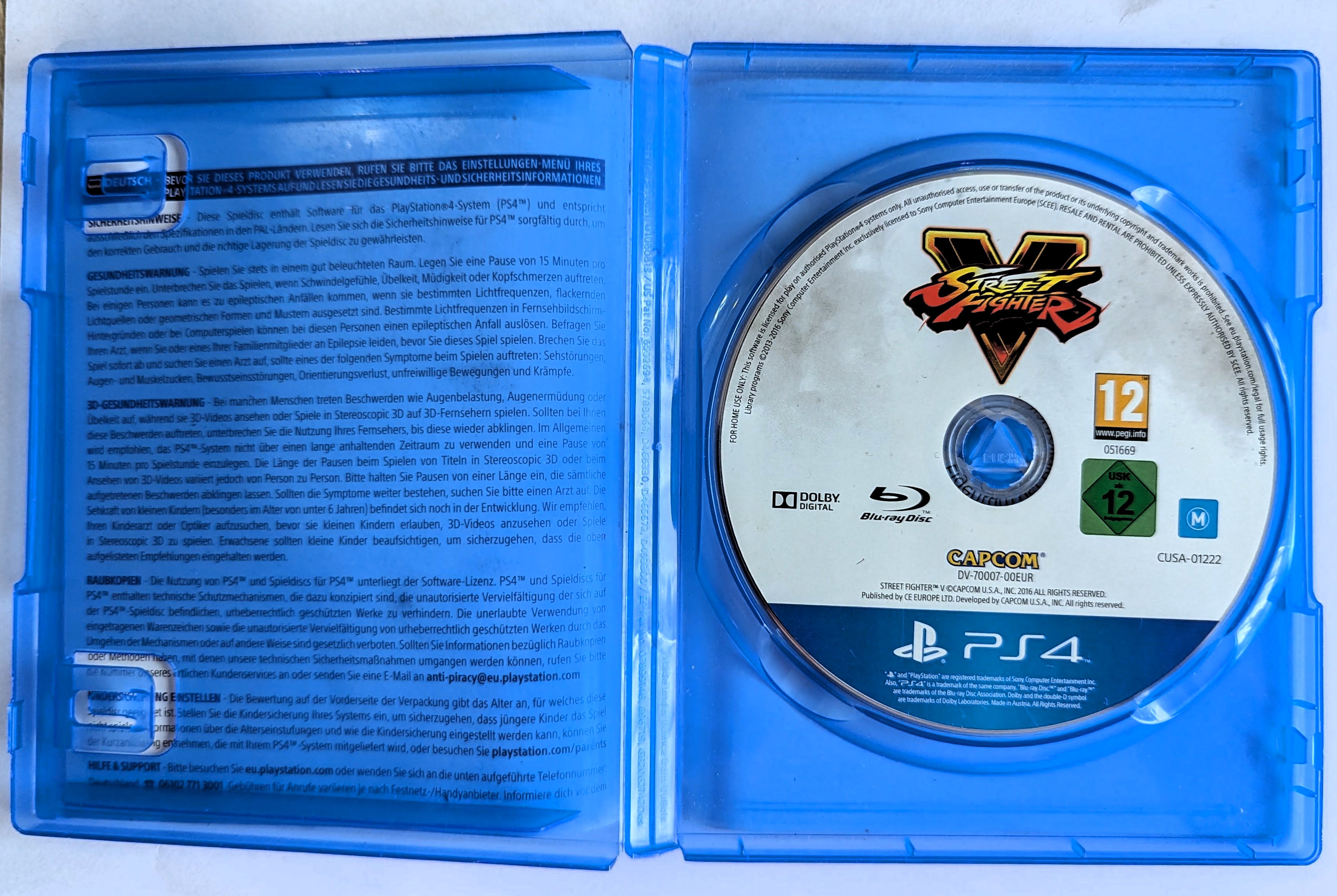 Street Fighter V PS4