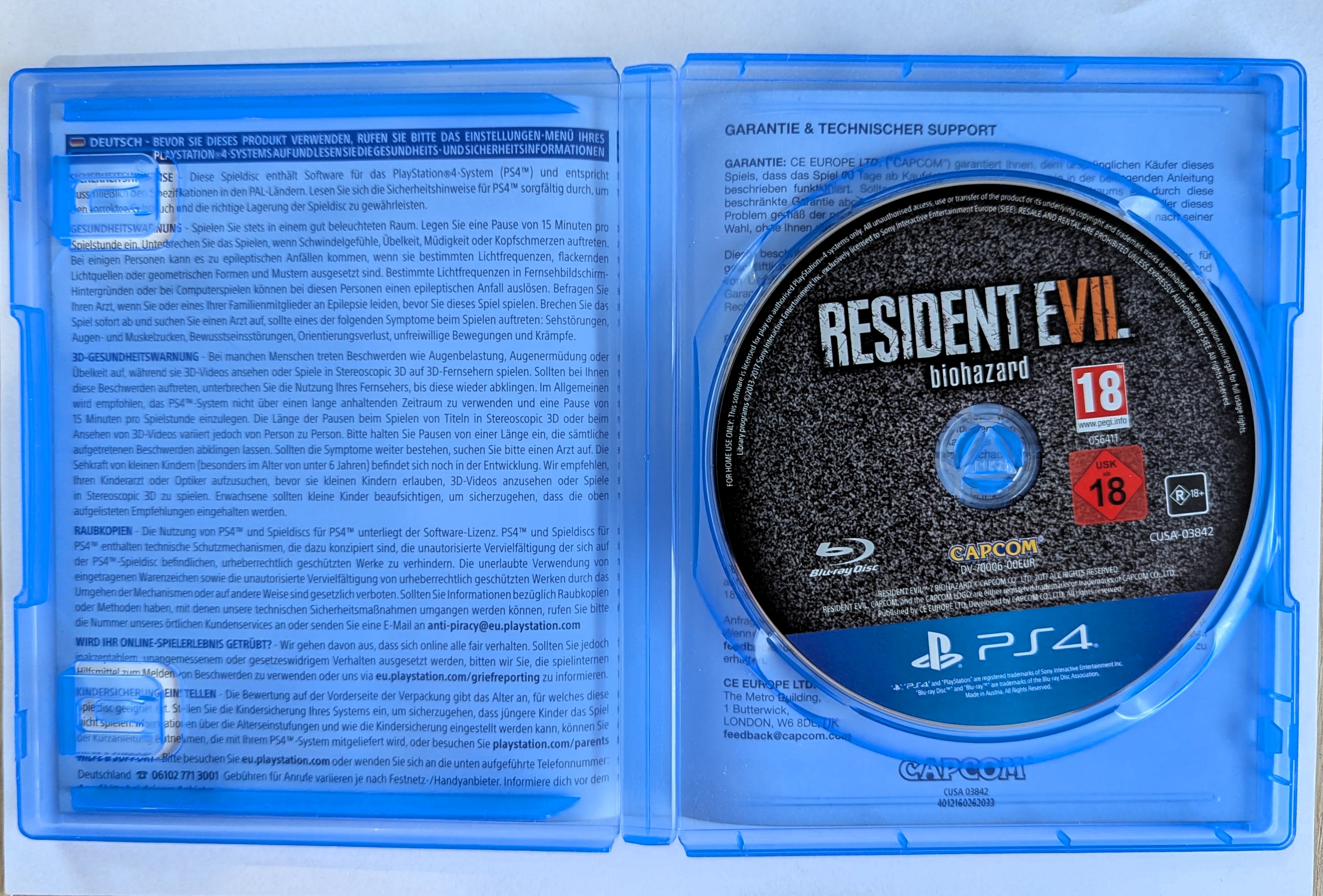 Resident Evil: Biohazard PS4