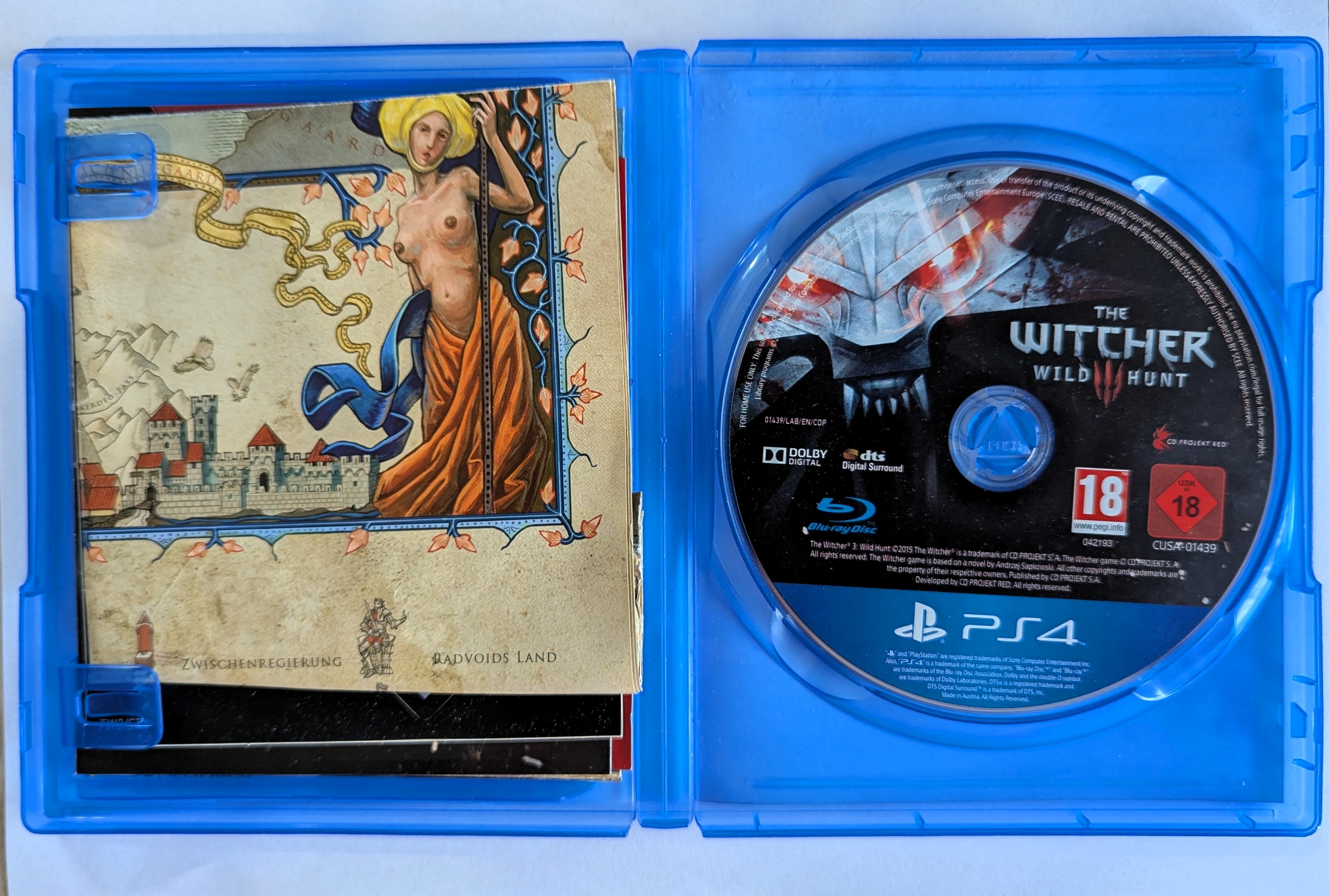 The Witcher 3 : Wild Hunt PS4