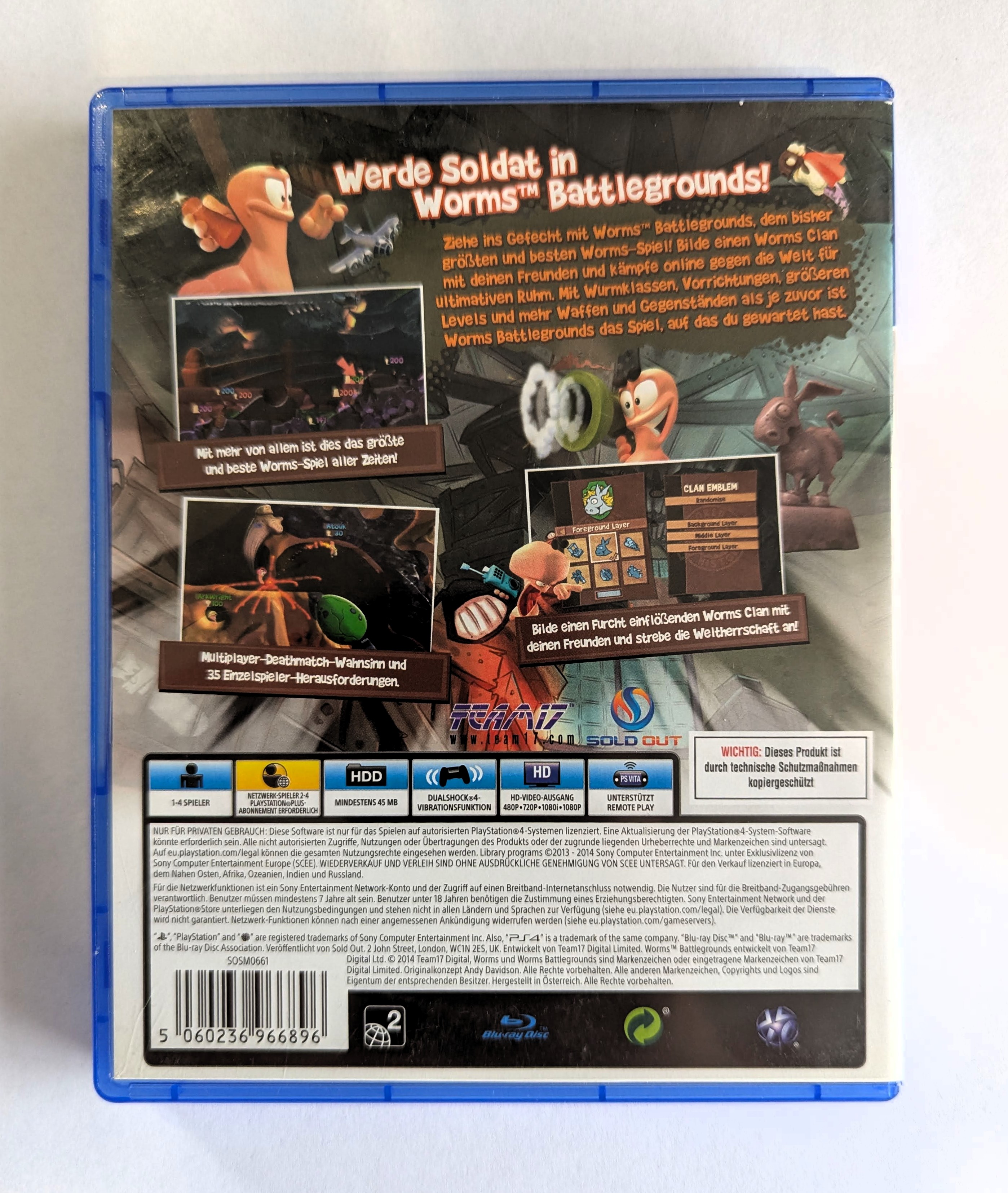 Worms Battlegrounds PS4