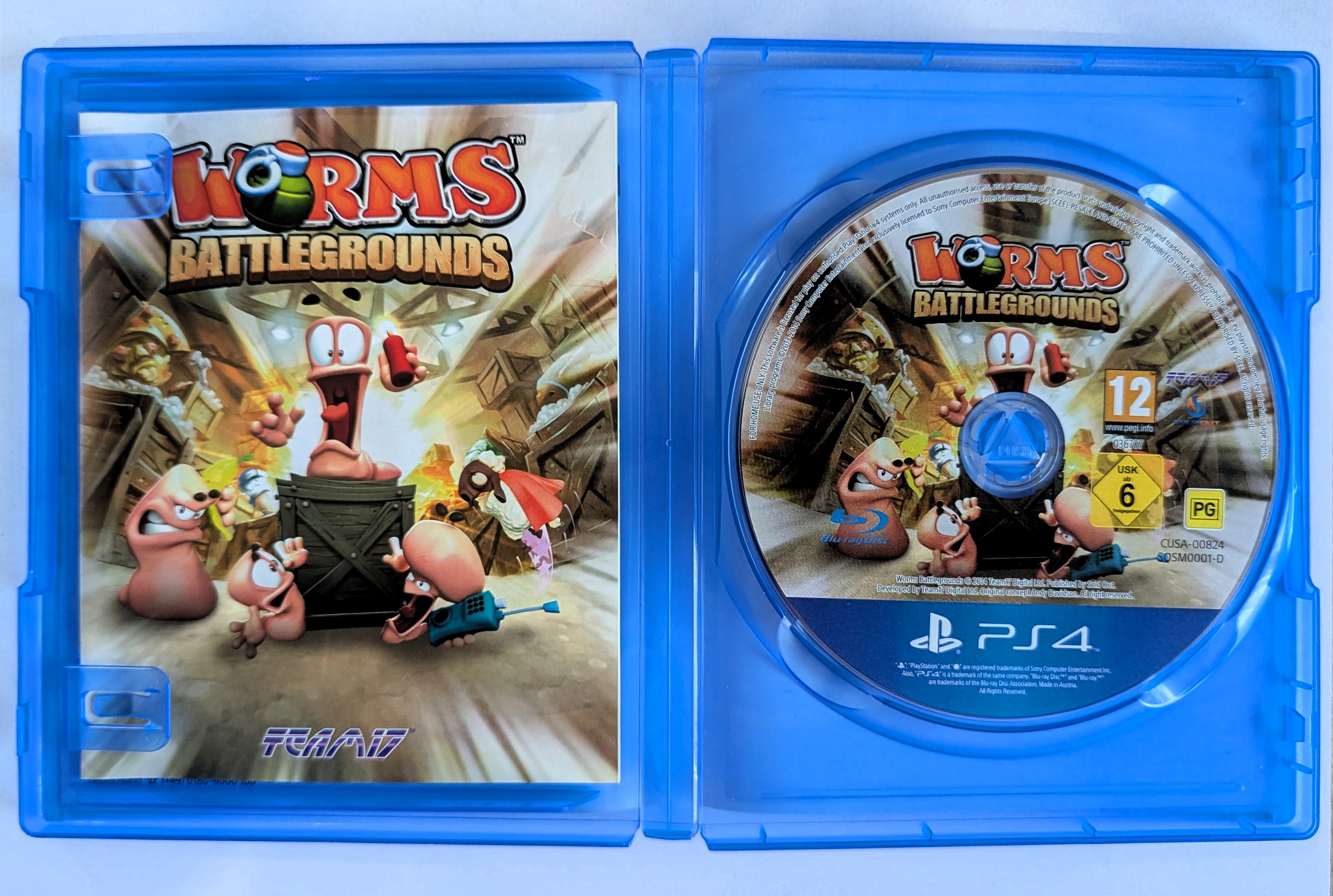 Worms Battlegrounds PS4