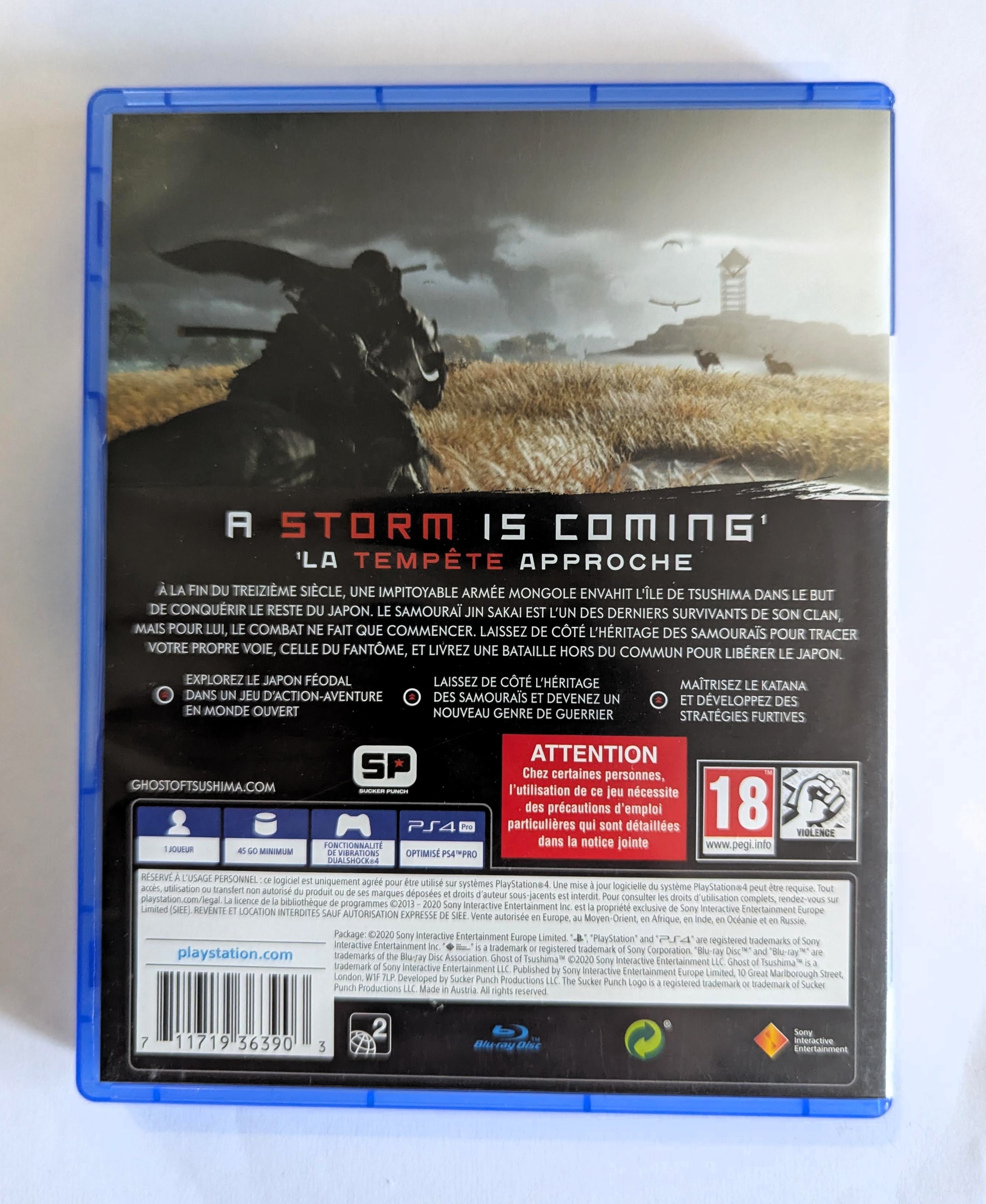 Ghost of Tsushima PS4