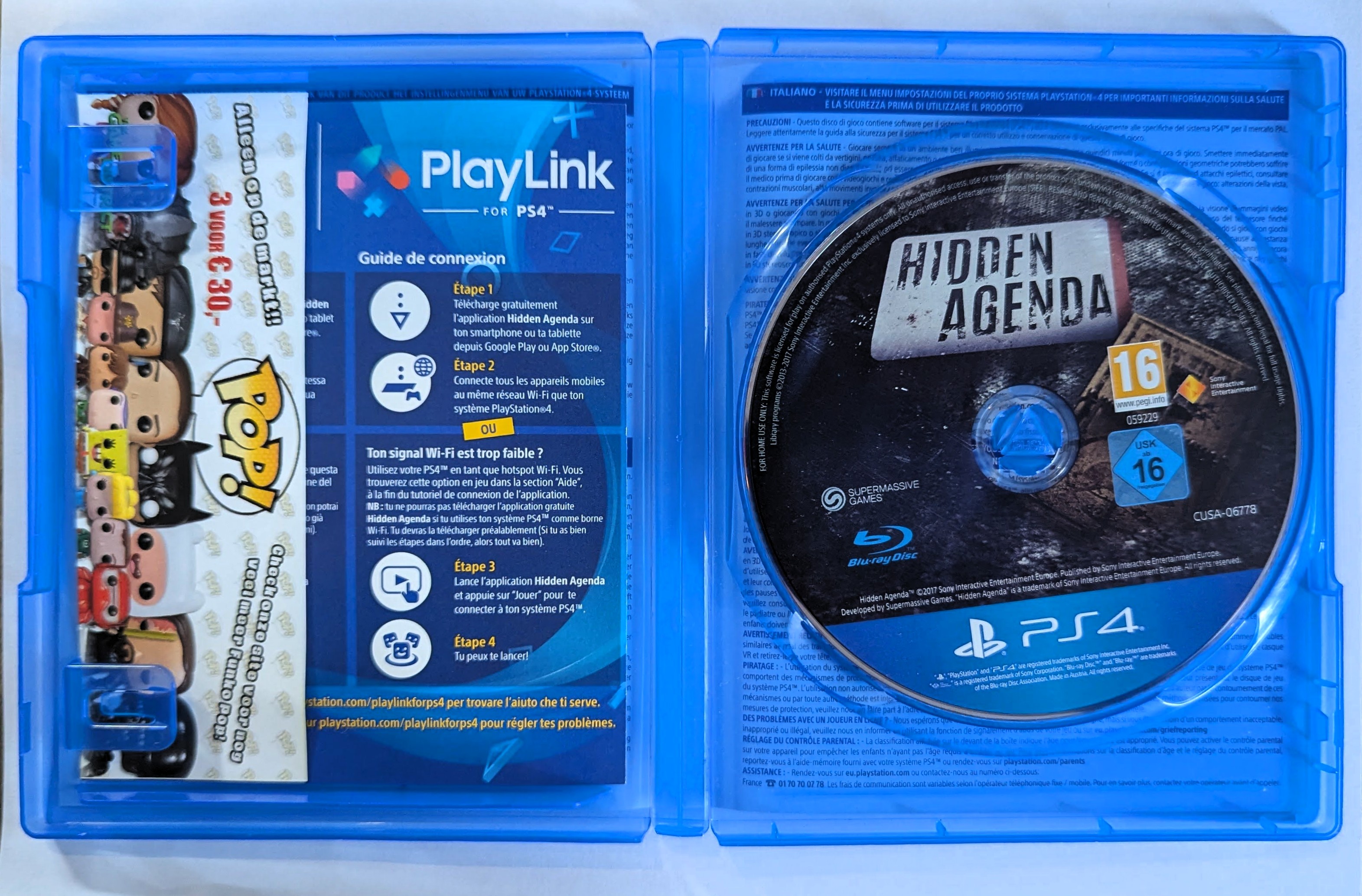 Hidden Agenda PS4
