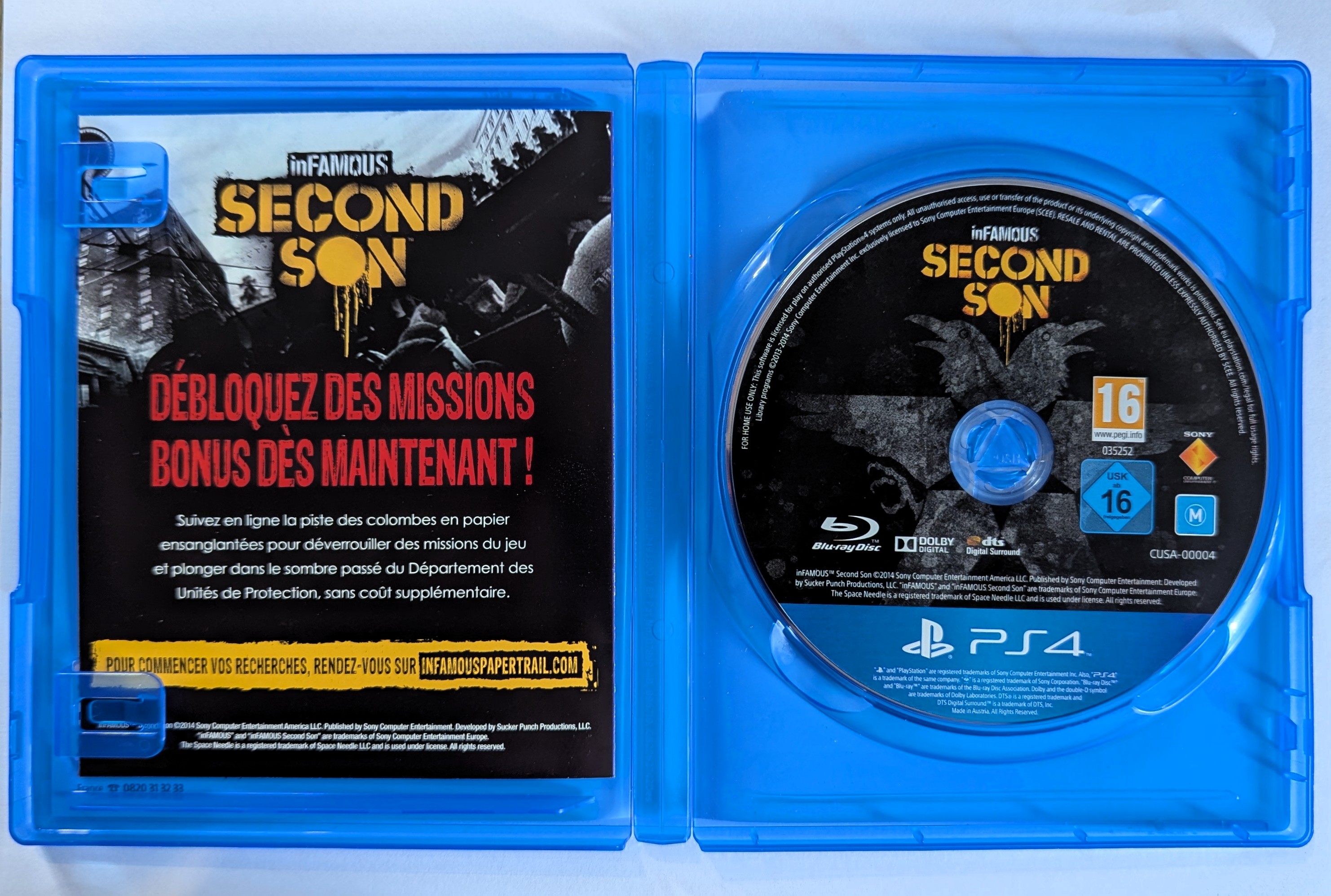InFamous : Second Son PS4