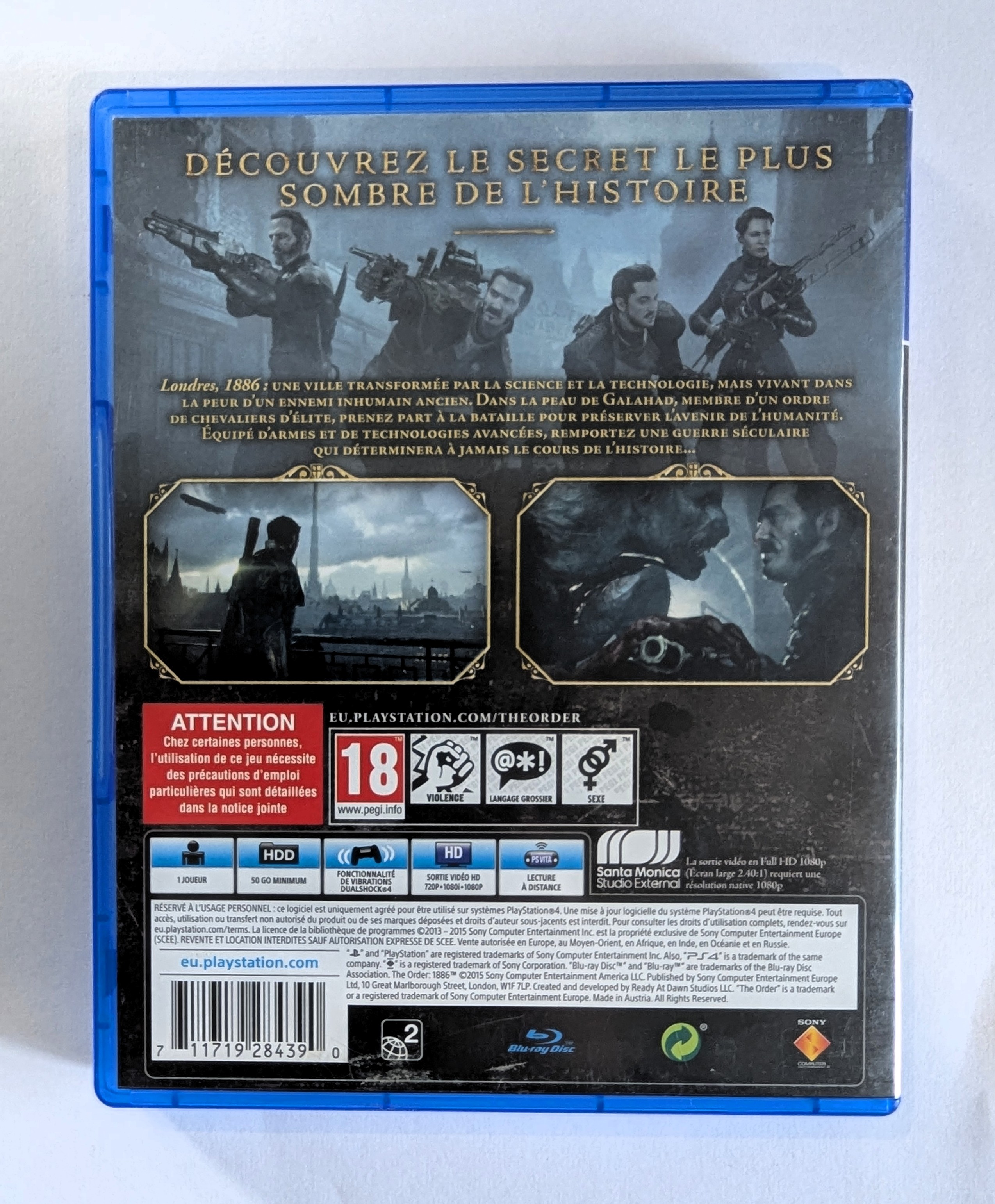 The Order : 1886 PS4