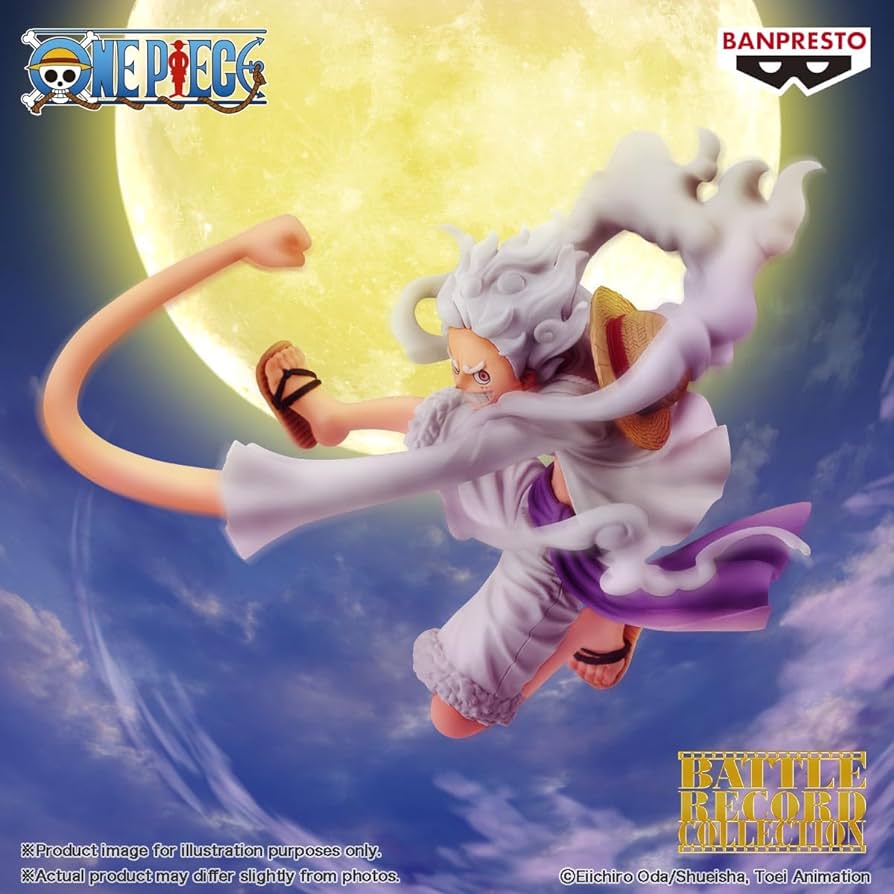 Banpresto Monkey D. Luffy Gear 5 One Piece BATTLE RECORD COLLECTION Figure
