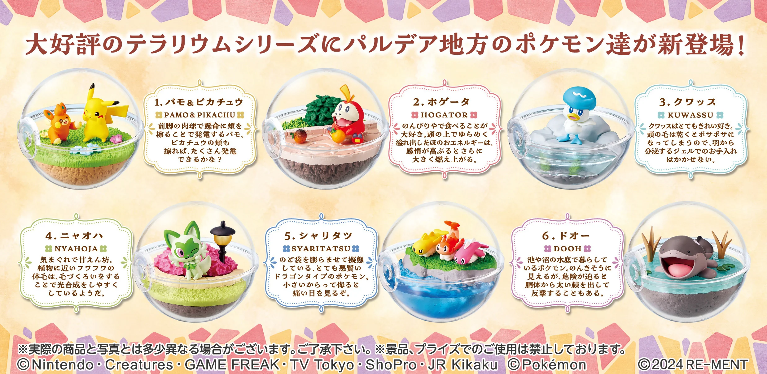 Pokémon Terrarium Collection Ex -kakemeguru Paldea No Sekai (Unit)