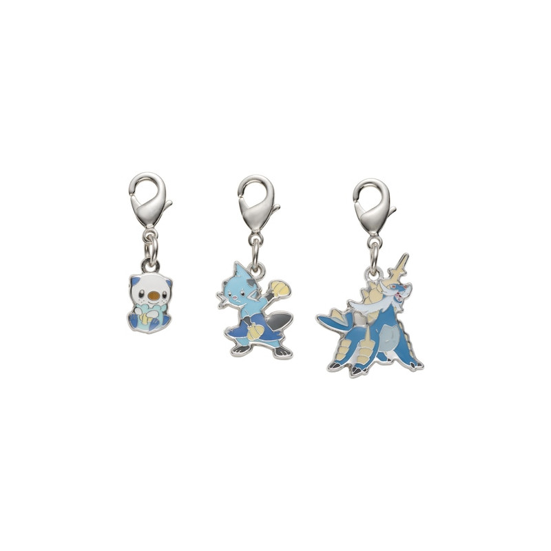National Encyclopedia Metal Charm 501 / 502 & 503 Pokémon Center
