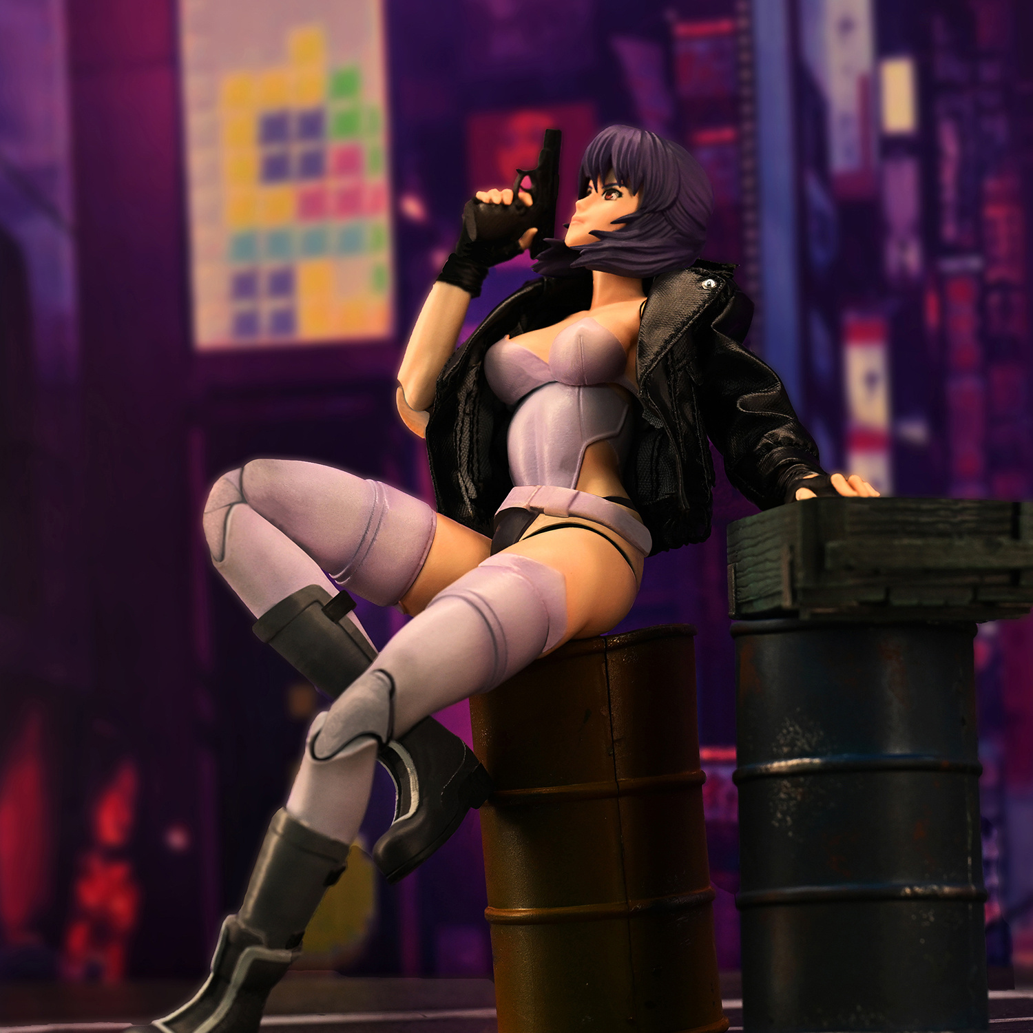 Exquisite Super Series Ghost In The Shell Stand Alone Complex Motoko Kusanagi 1/12 