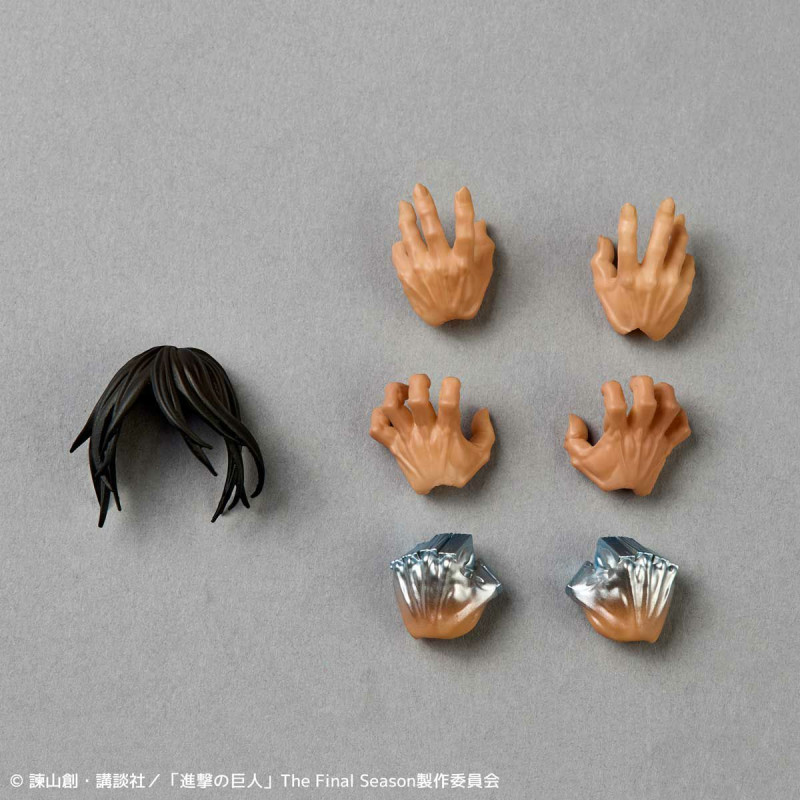 Amazing Yamaguchi Eren Attack Titan Ver. Shingeki No Kyojin Action Figure Limited Bonus Set