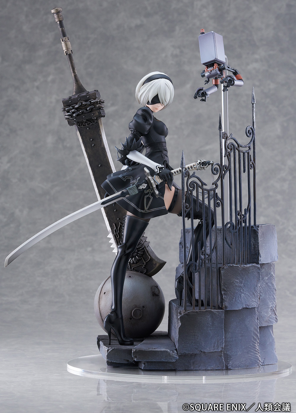 2B (Yorha No.2 Type B) Nier:Automata Ver1.1a 1/7 Scale Figure
