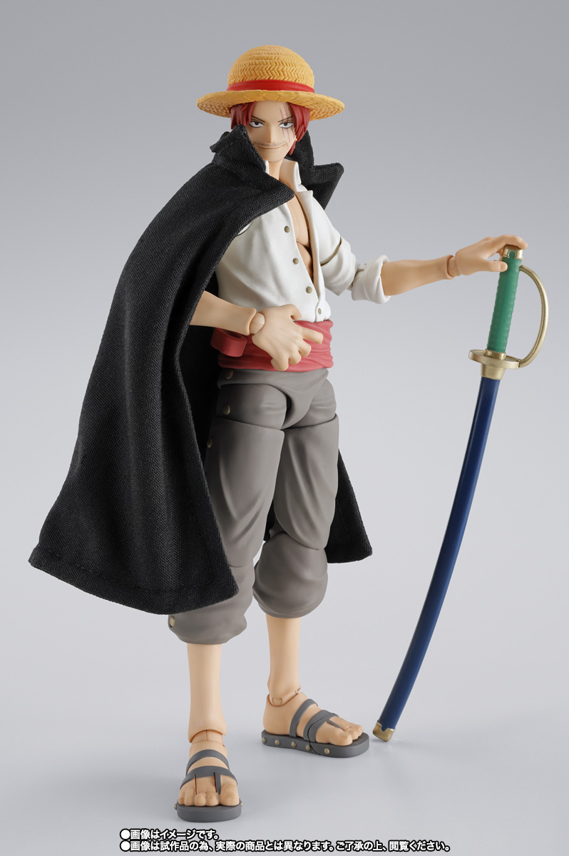 One Piece S.H. Figuarts Shanks and Monkey D. Luffy (Childhood) Action Figure