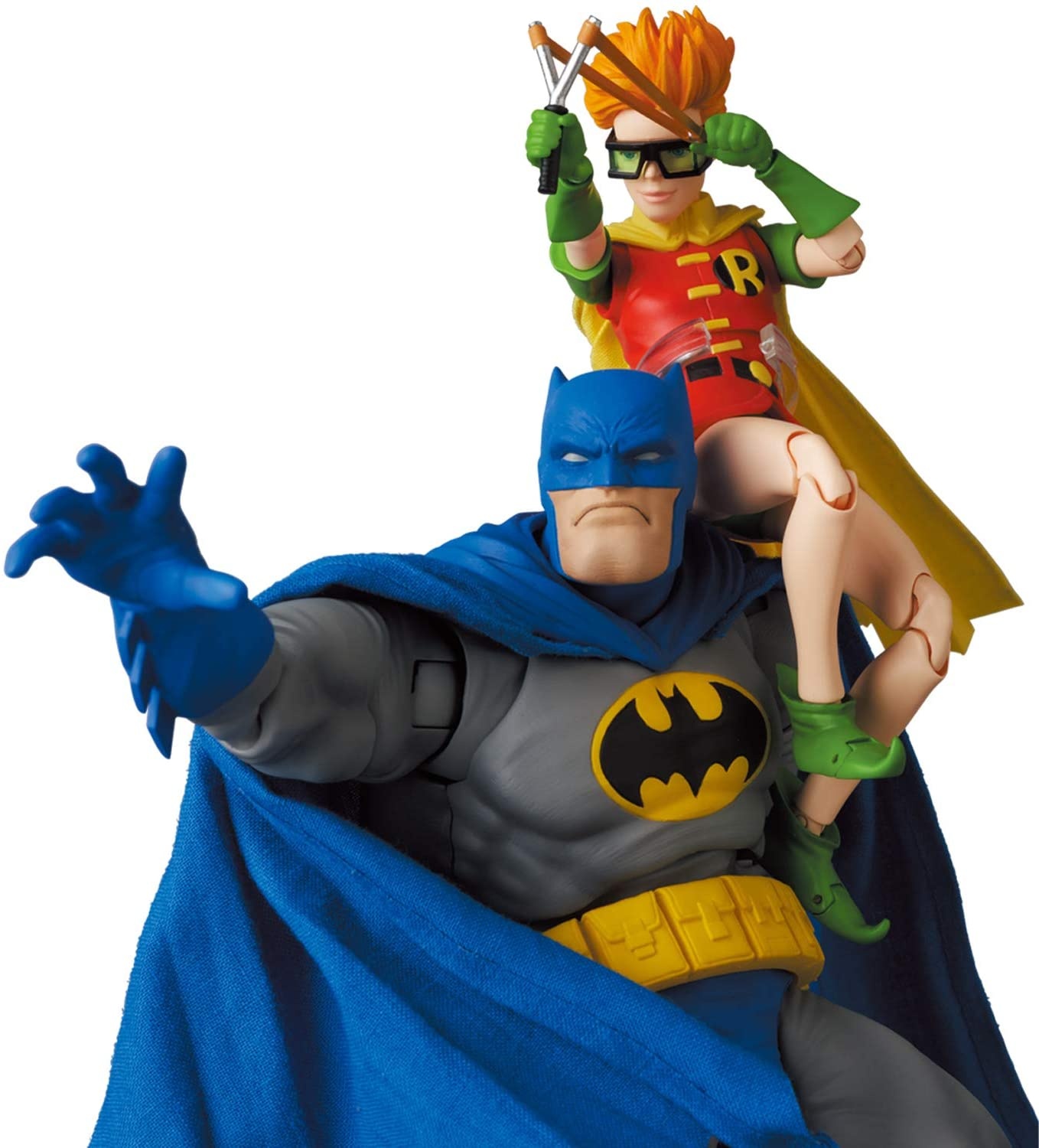 MAFEX No.139 BATMAN BLUE Ver. & ROBIN (The Dark Knight Returns)