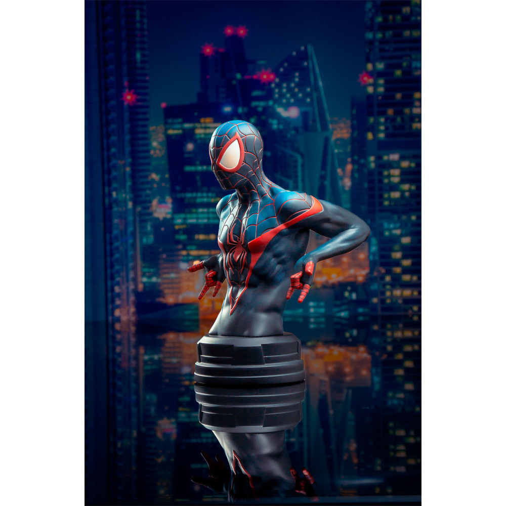Miles Morales Spider-man Mini Busto Resina