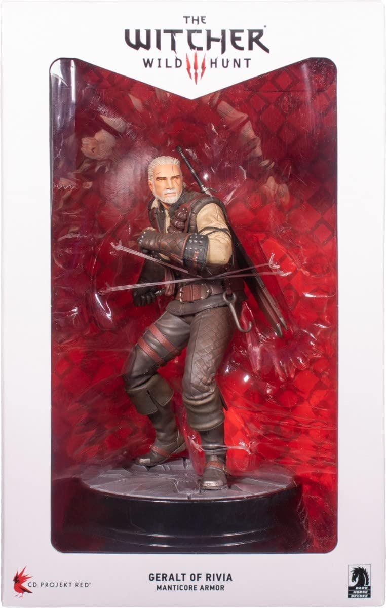 Geralt from Witcher 3 Wild Hunt - Manticore ( Resin Statue)