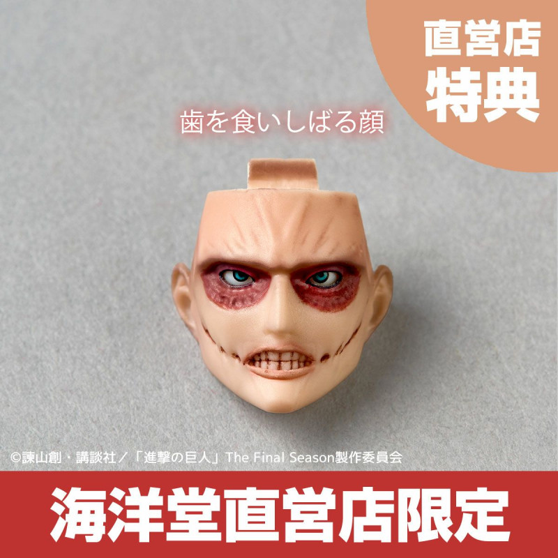 Amazing Yamaguchi Female Titan (Annie Leonhart) Shingeki no Kyojin Action Figure Limited Bonus Set