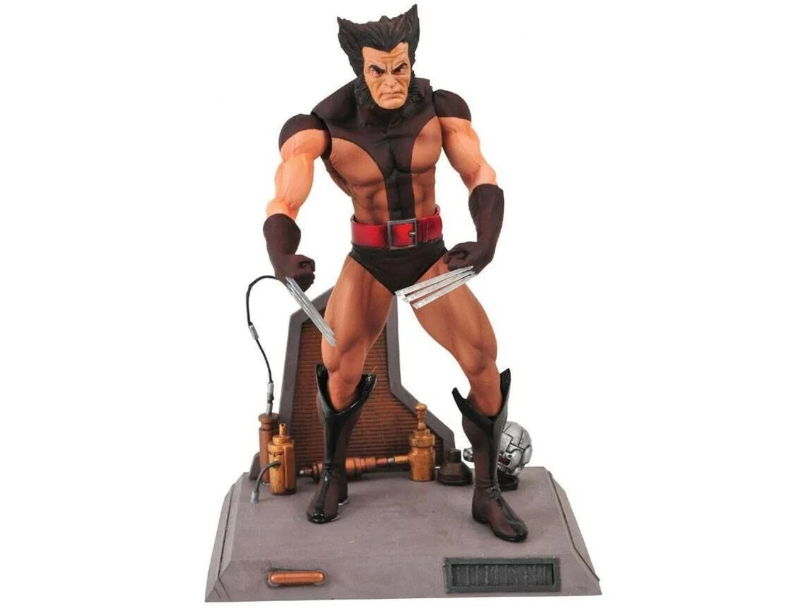 Wolverine X-Men Marvel Select (Brown Costume Unmasked)
