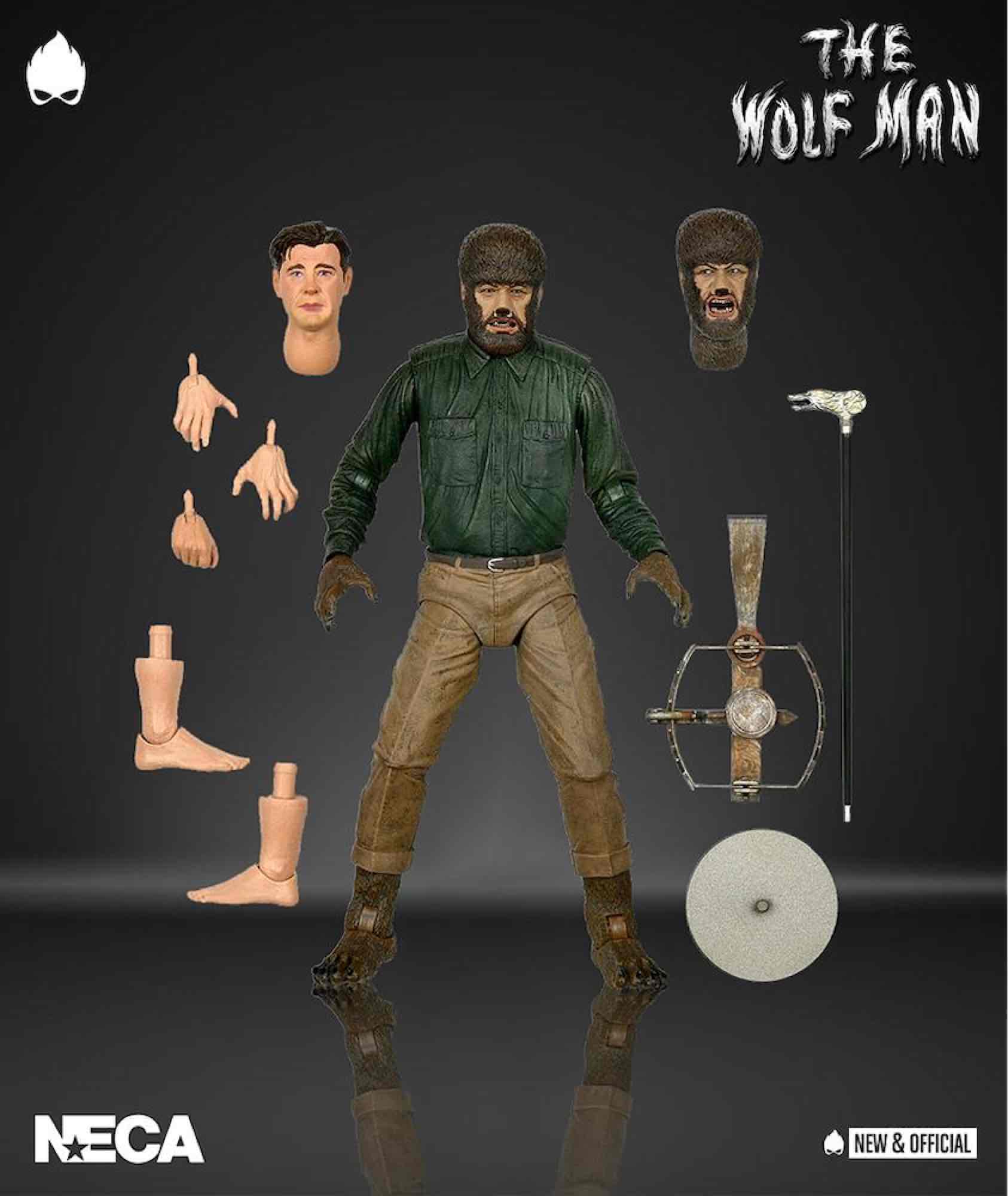 Universal Monsters Ultimate The Wolf Man Figure