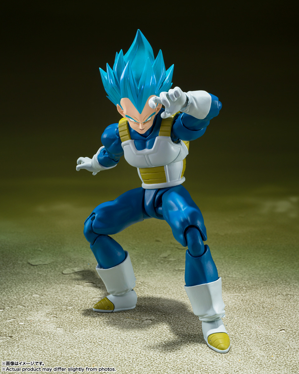 Dragon Ball Super SH Figuarts Super Saiyan God Super Saiyan Vegeta (Unwavering Saiyan Pride) 